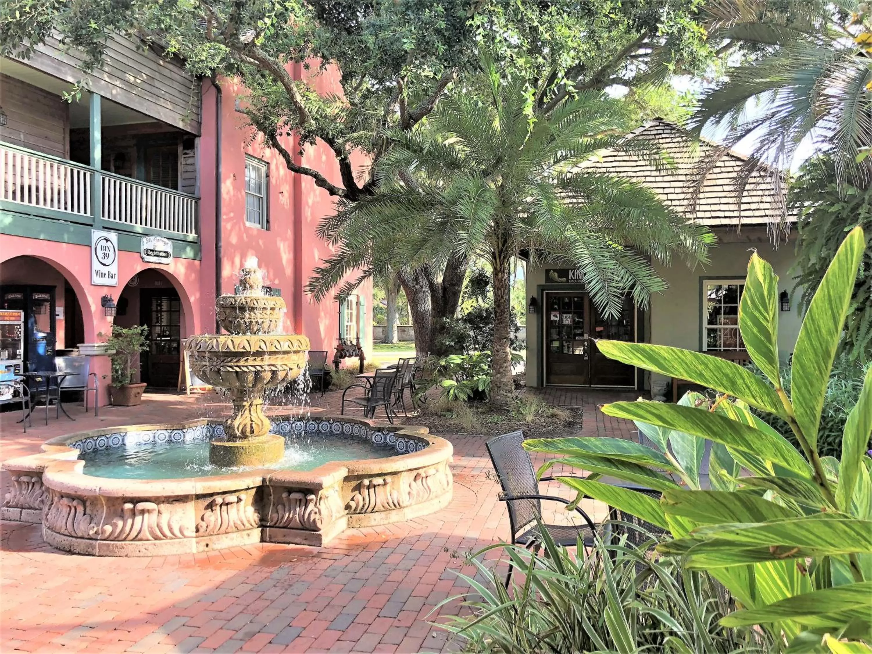 Patio in St George Inn - Saint Augustine