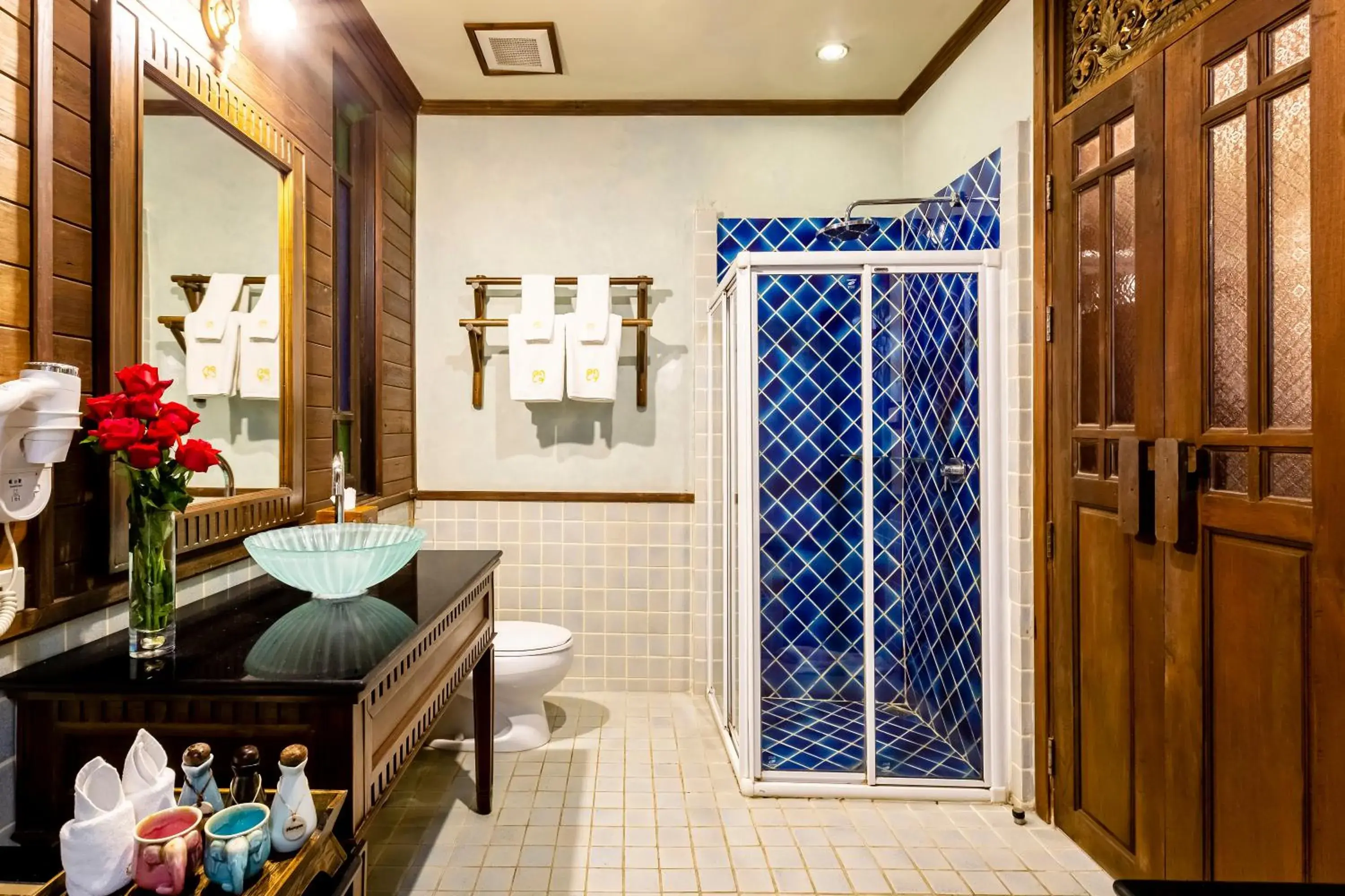 Shower, Bathroom in Amata Lanna Chiang Mai, One Member of the Secret Retreats