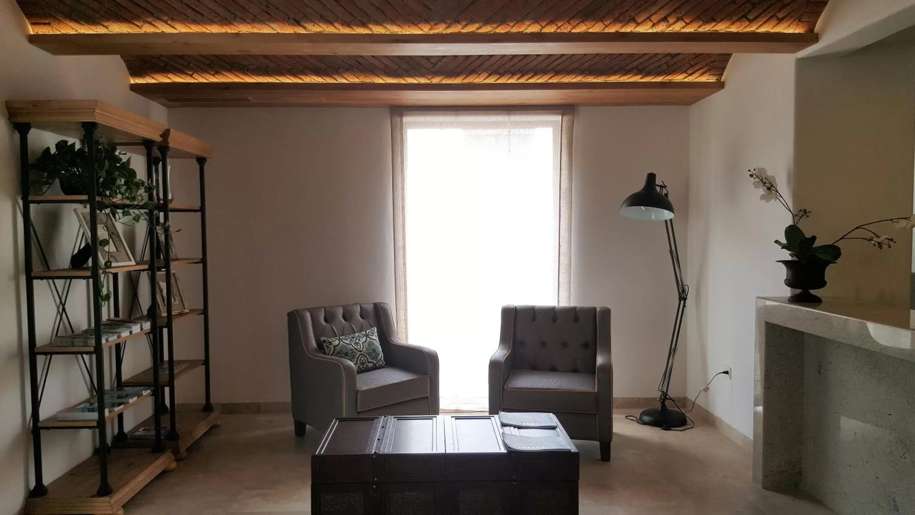 Lobby or reception, Seating Area in Hotel Catedral La Paz