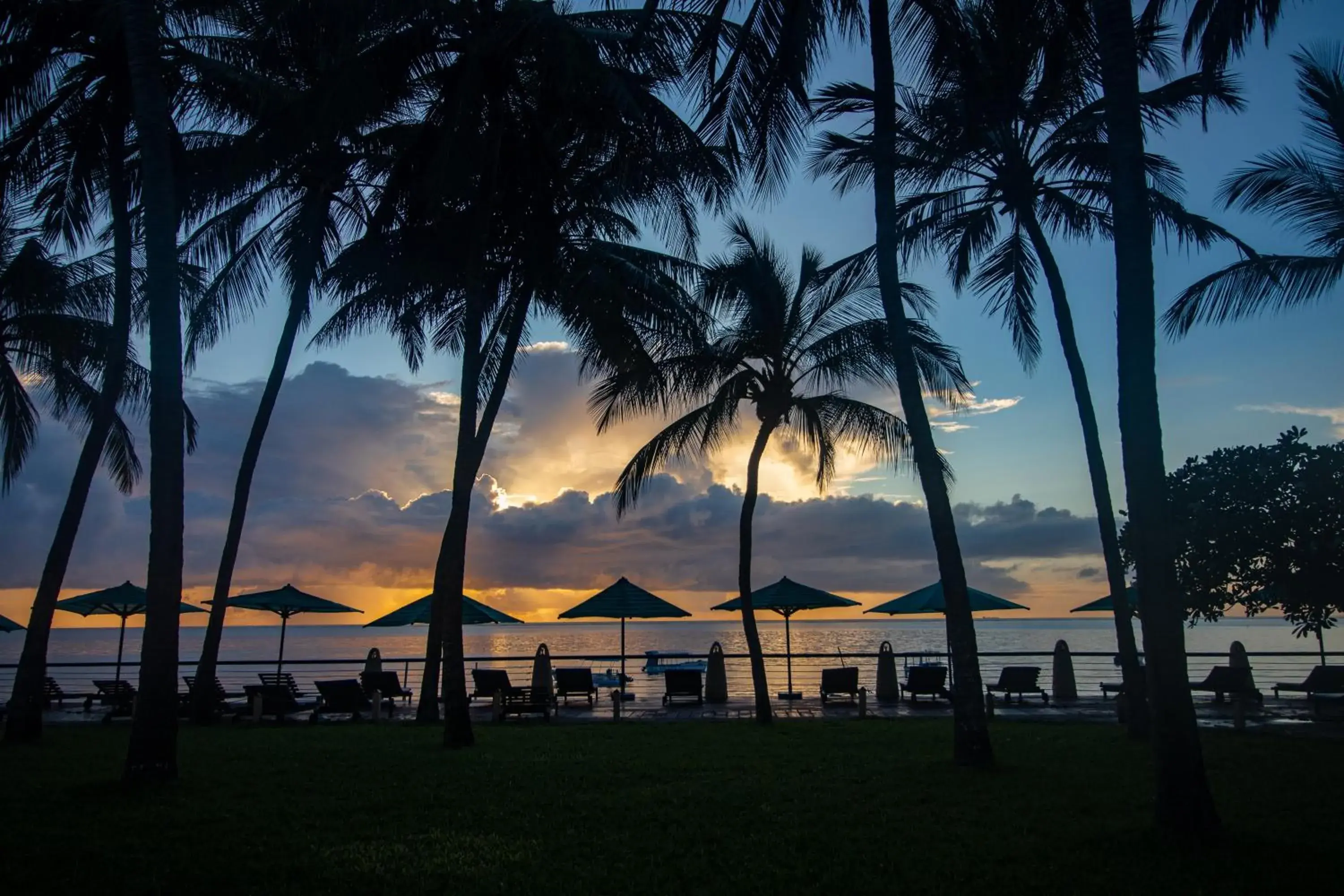 Sunrise in Bamburi Beach Hotel