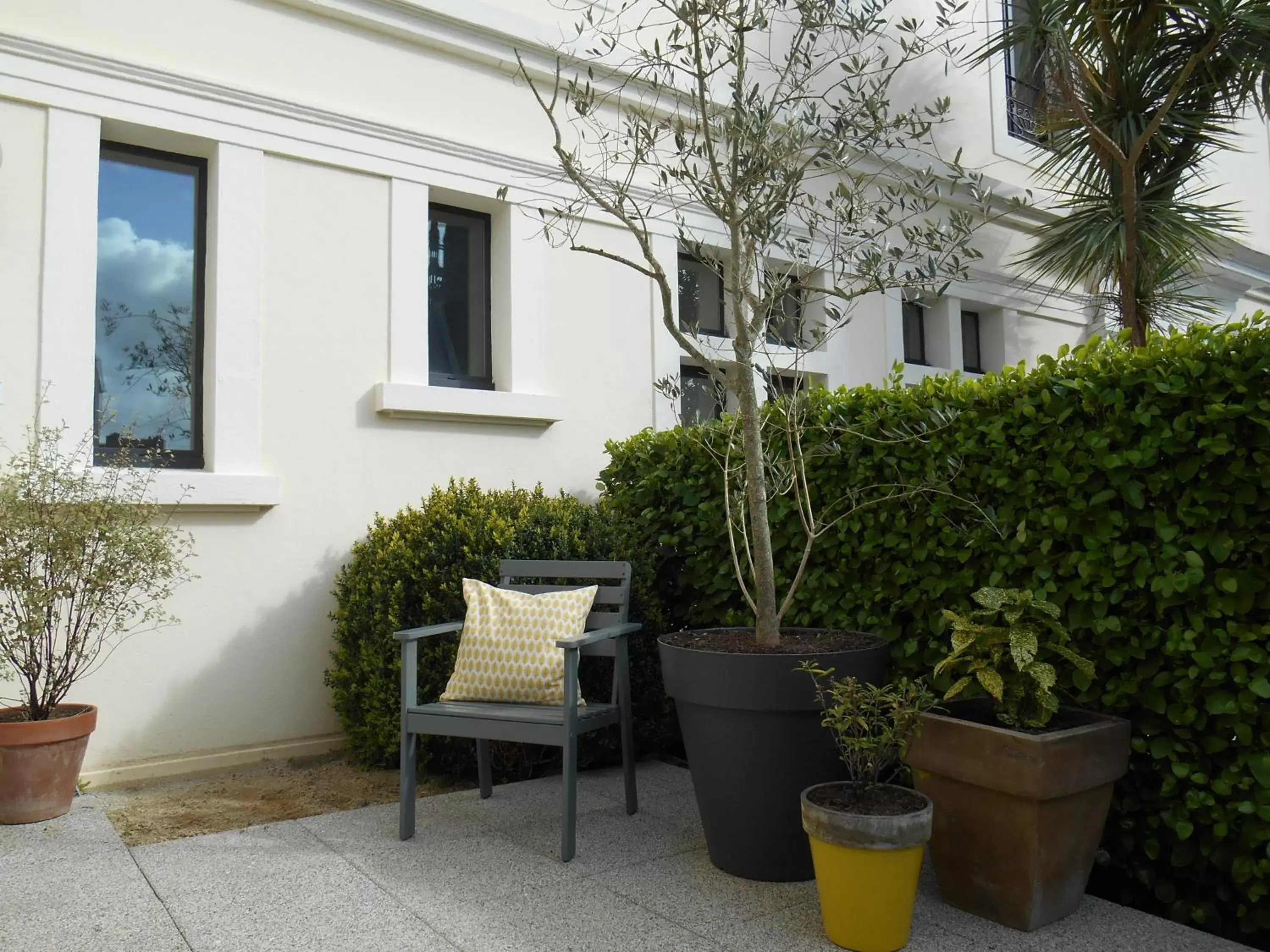 Patio in Hotel de France