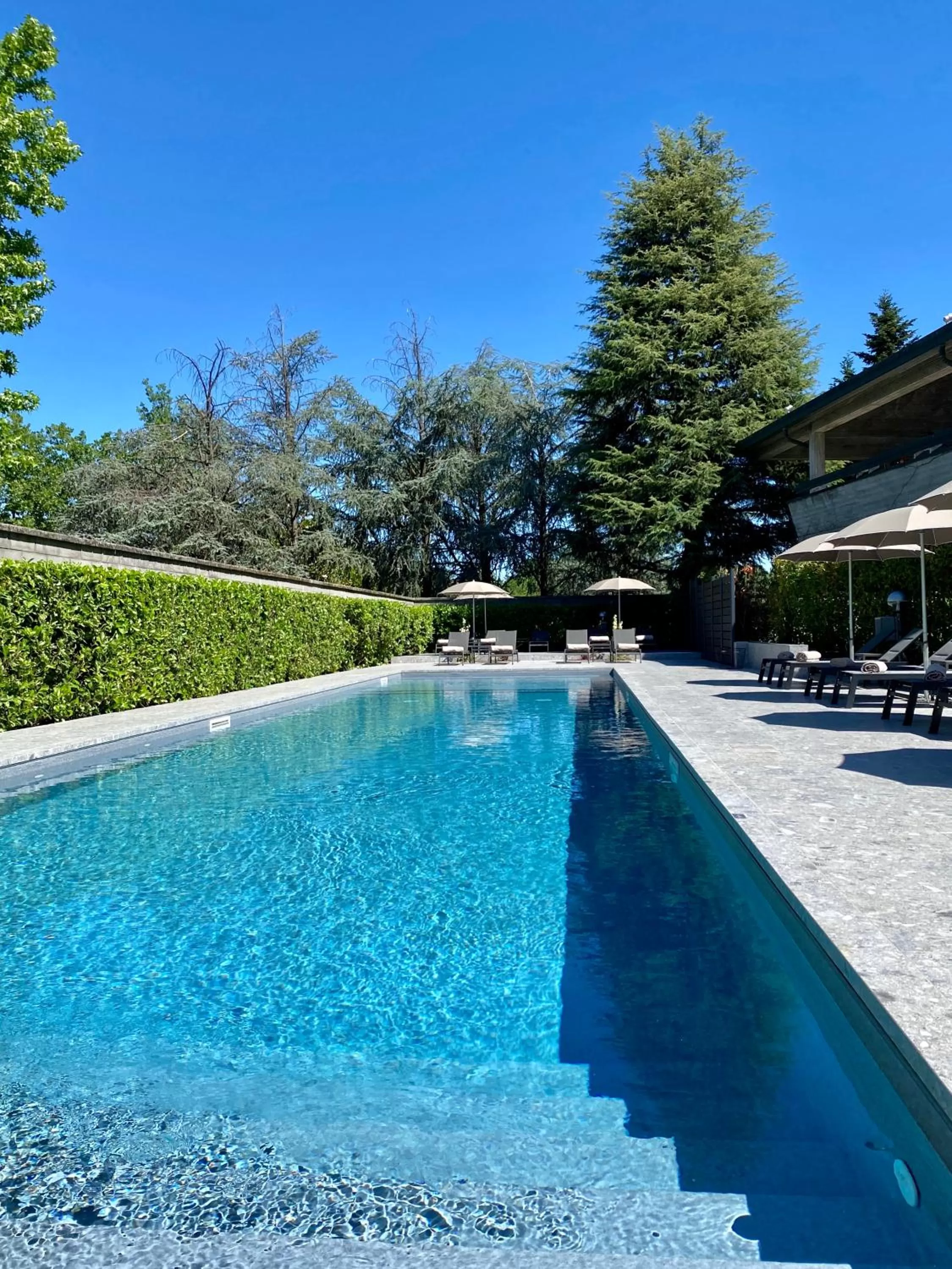 Swimming pool in Living Hotel Milano