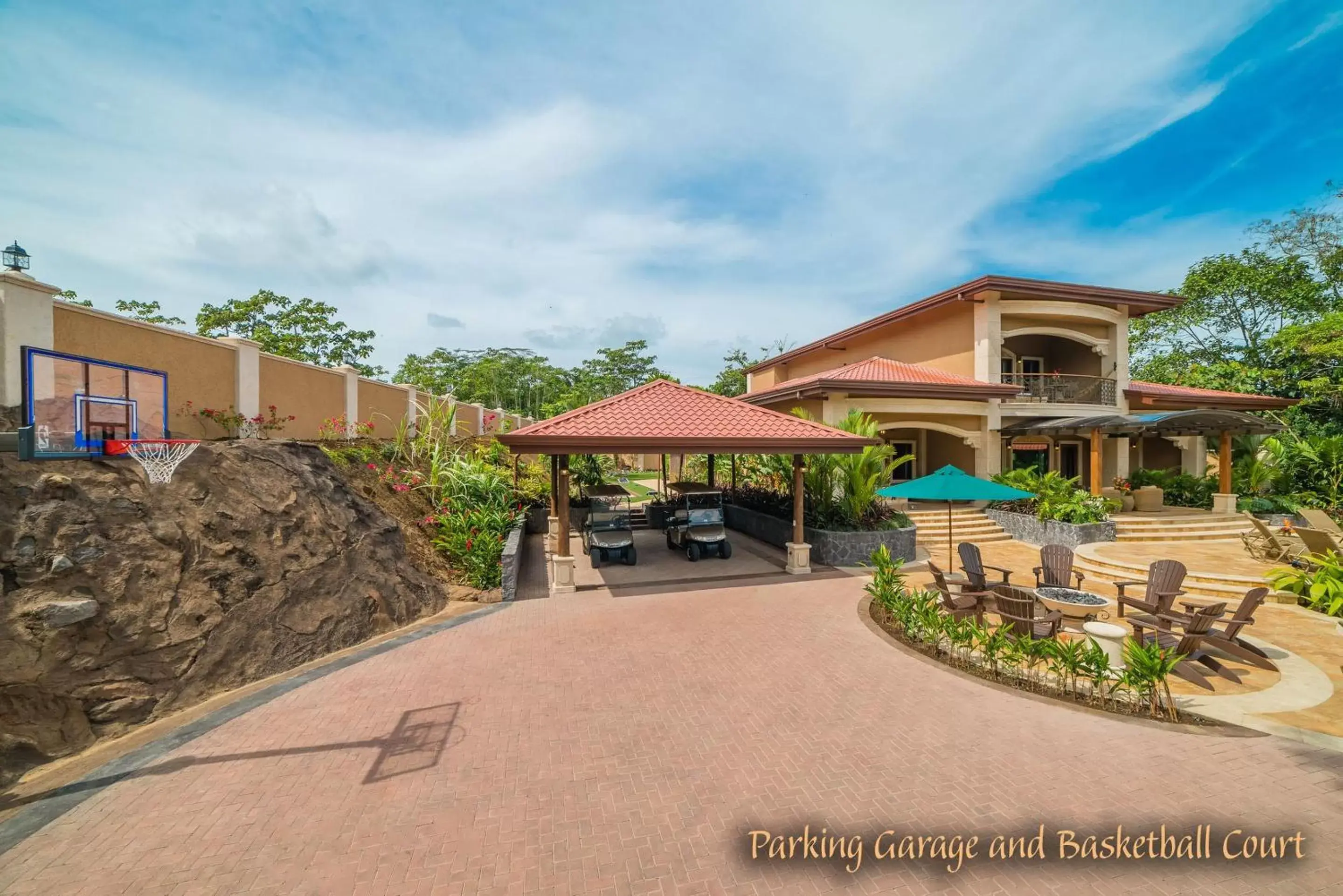 Patio, Property Building in The Springs Resort & Spa at Arenal