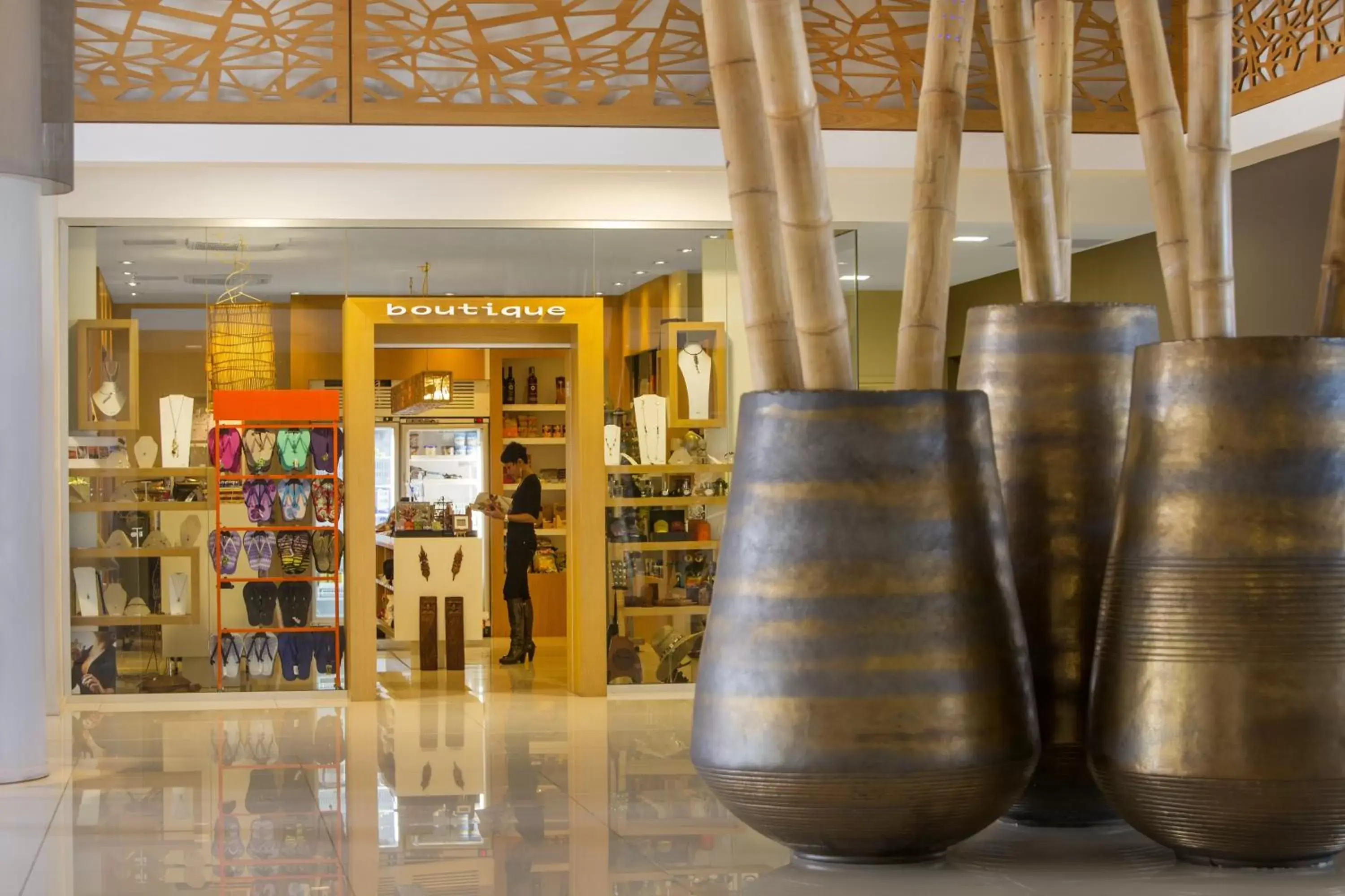 On-site shops in Chateau Royal Beach Resort & Spa, Noumea