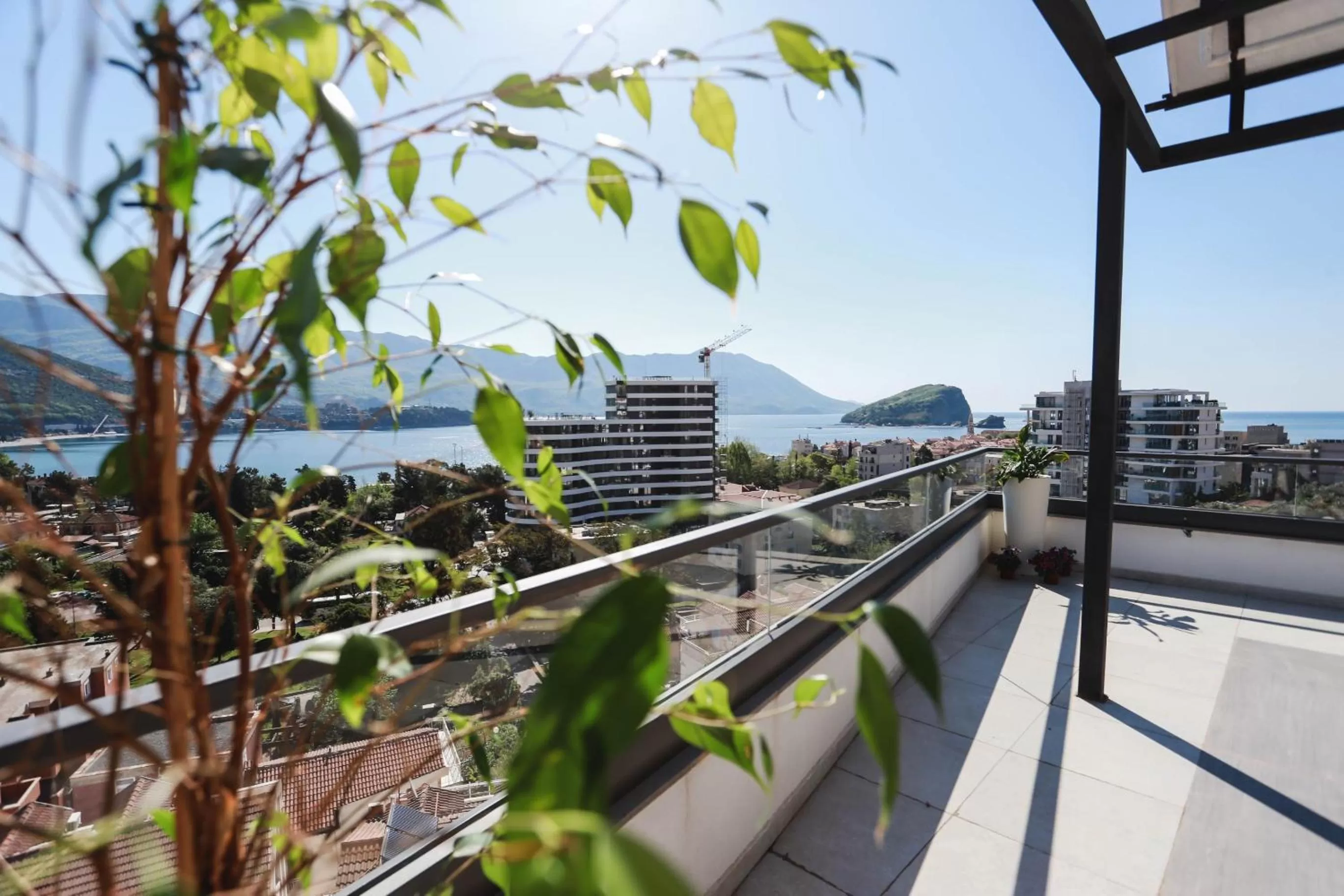 Balcony/Terrace in Garni Hotel Arka