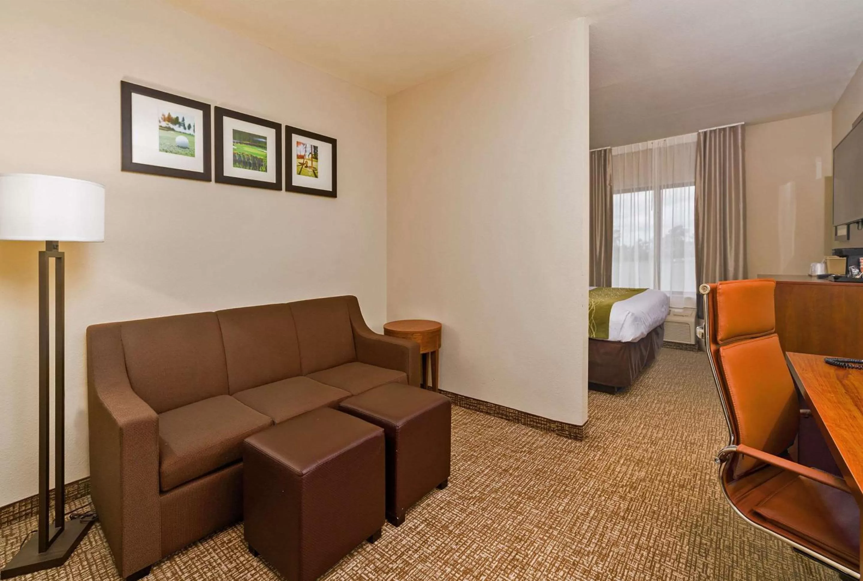Photo of the whole room, Seating Area in Comfort Inn & Suites - Fort Gordon