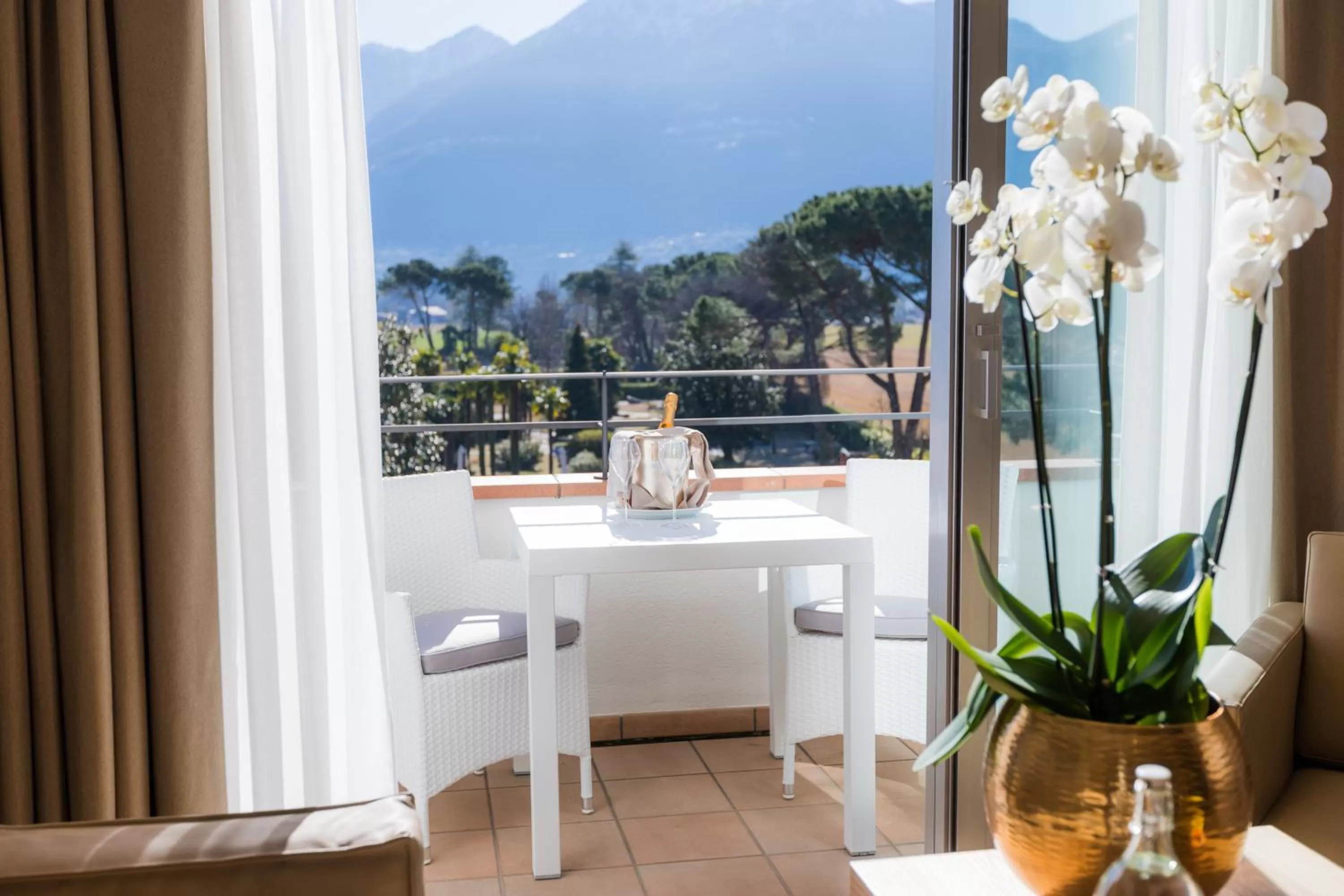 Garden view in Parkhotel Delta, Wellbeing Resort