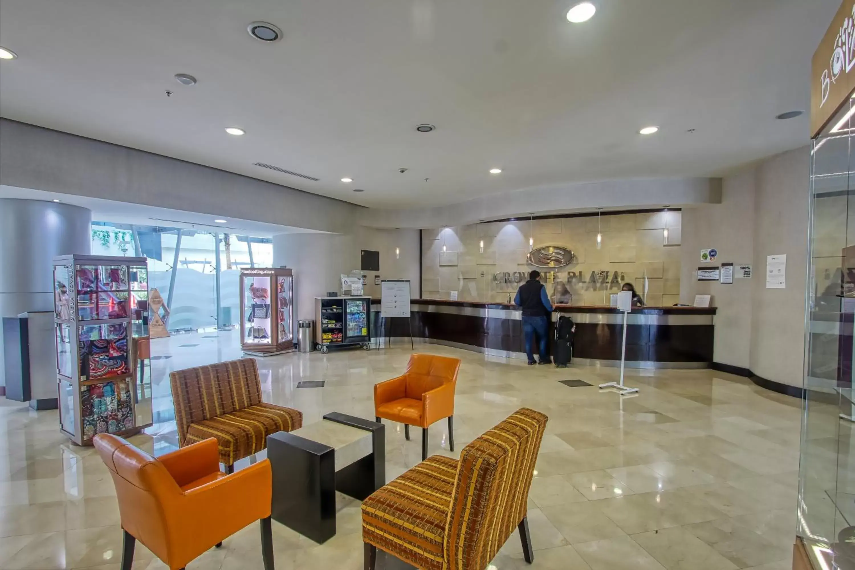 Property building, Lobby/Reception in Crowne Plaza Leon, an IHG Hotel