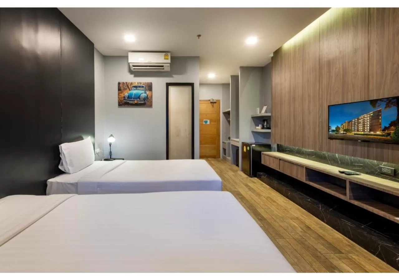 Bed in The Wind Hotel