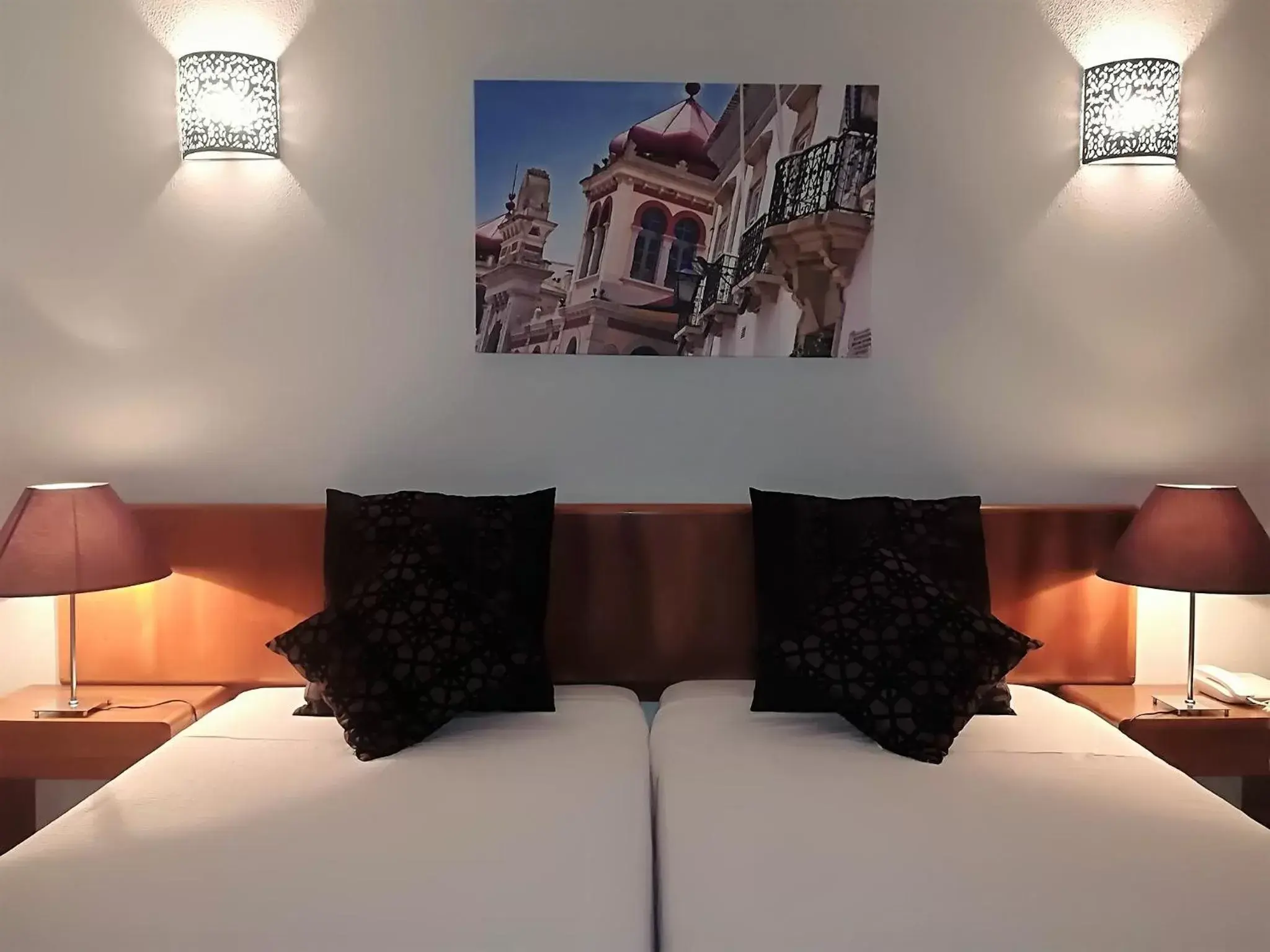 Bed in Apartamentos Turisticos Lindomar
