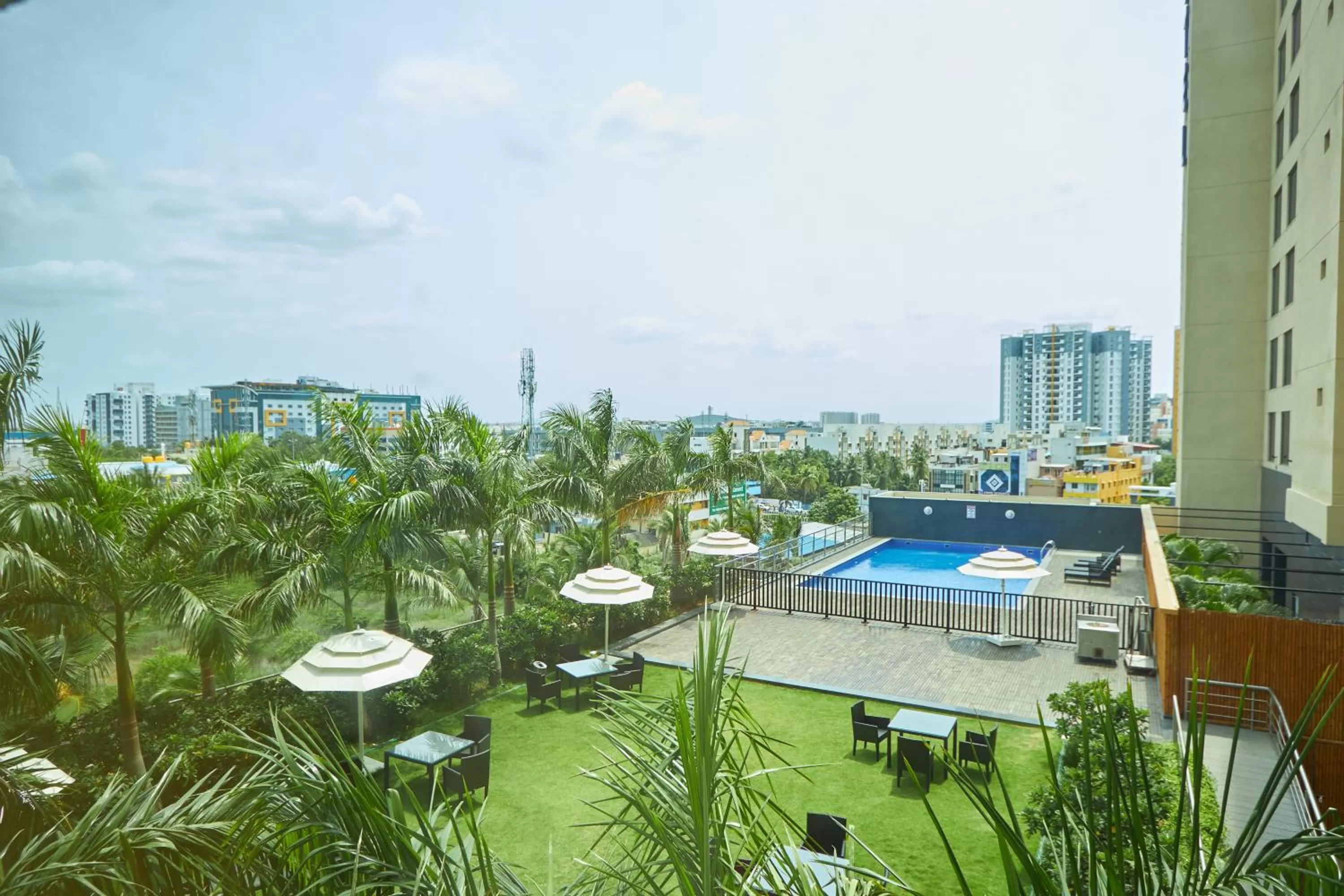 Balcony/Terrace in Novotel Chennai OMR
