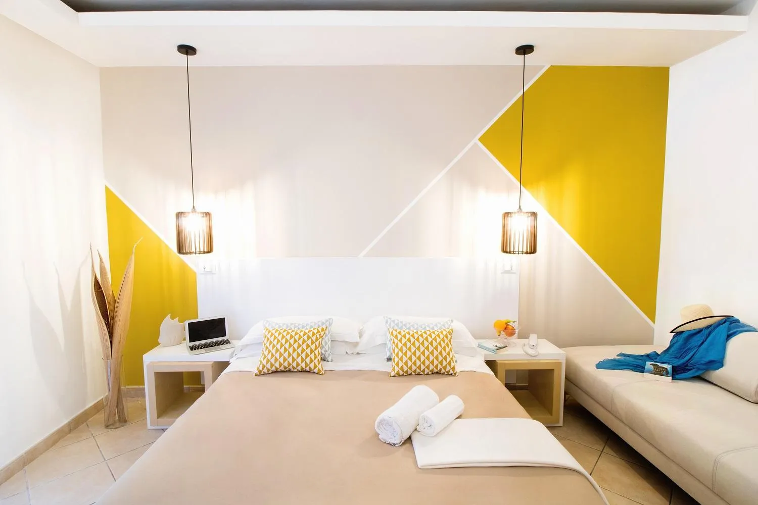 Bedroom, Bed in Hotel Rivage