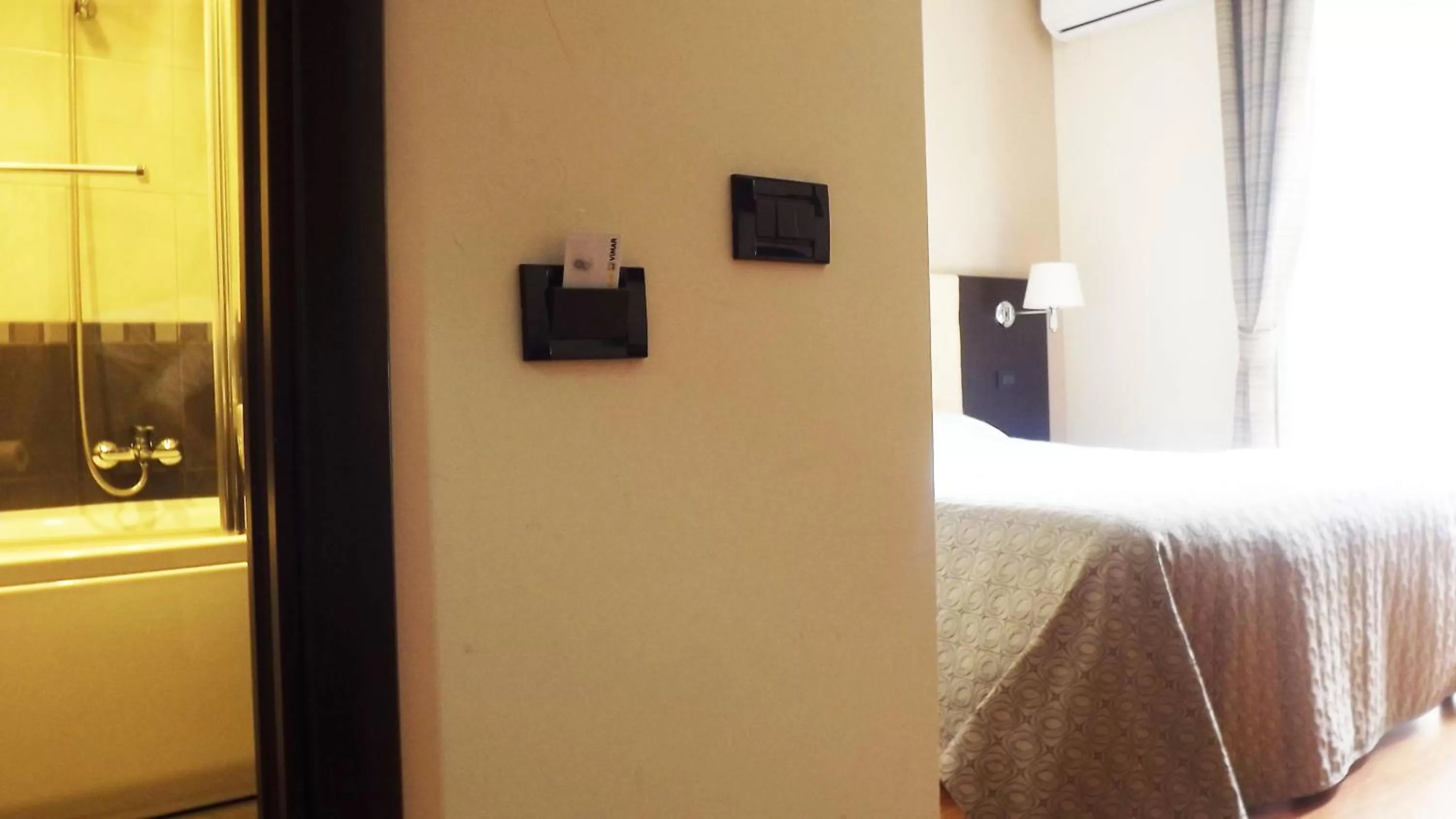 Bed in Hotel Nautilus