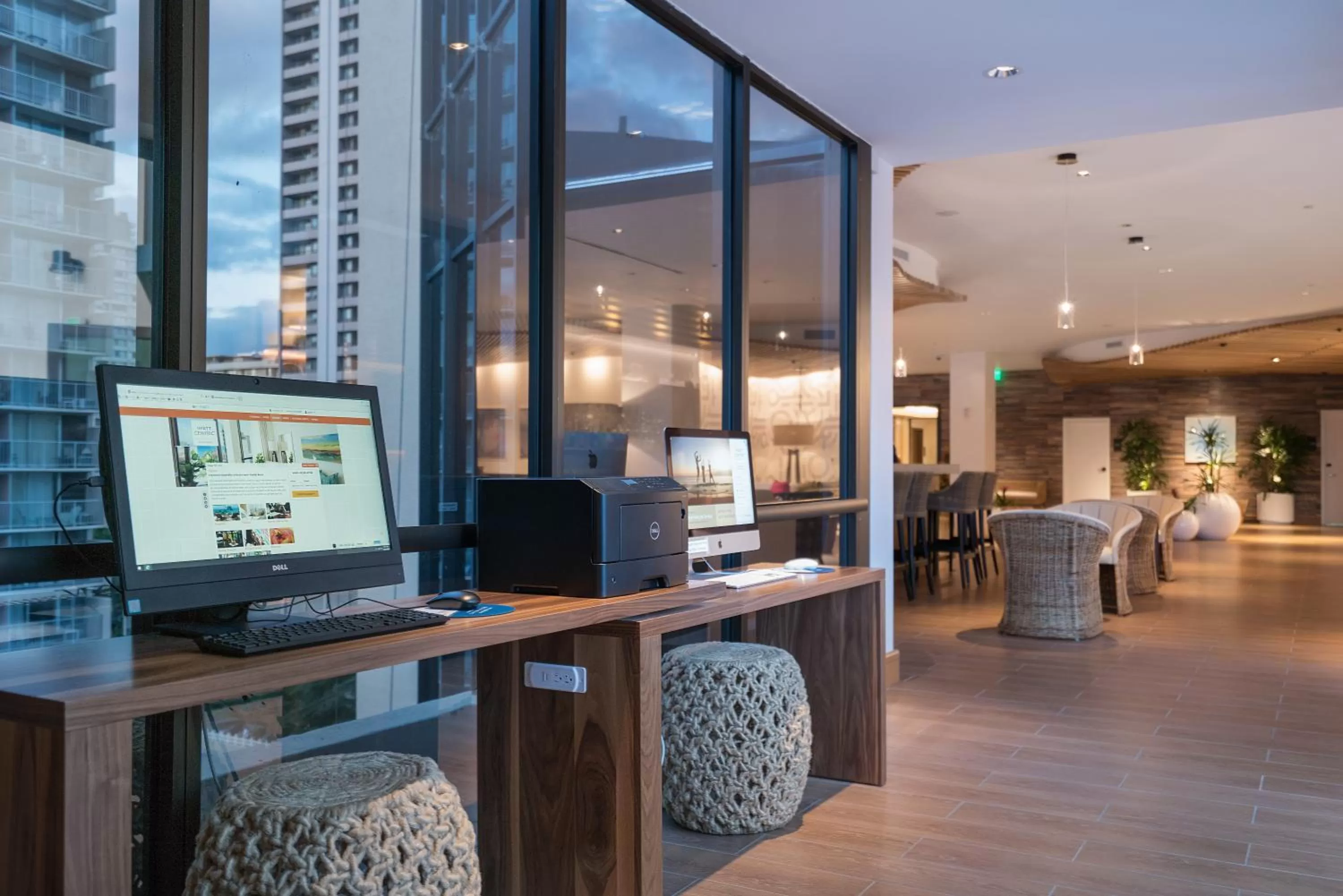 Business facilities in Hyatt Centric Waikiki Beach