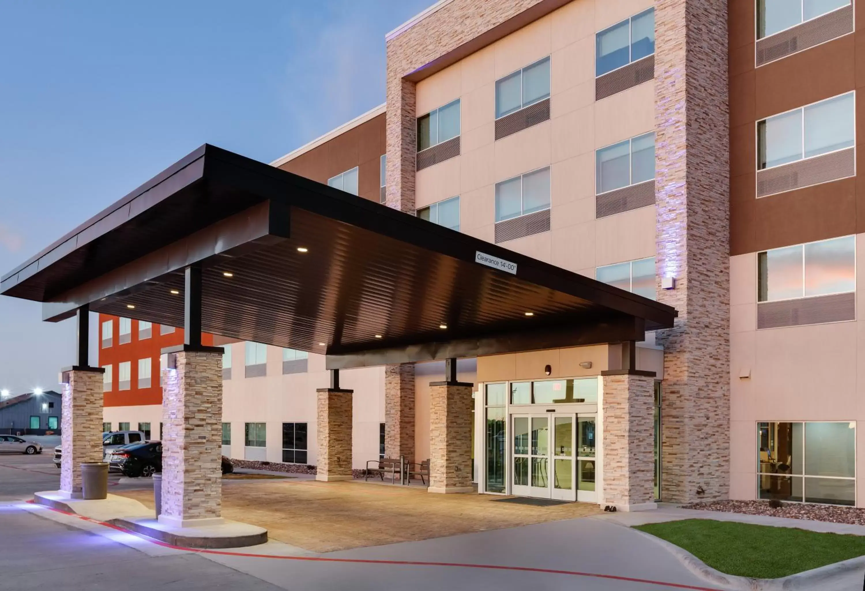 Facade/entrance, Property Building in Holiday Inn Express - Kermit, an IHG Hotel