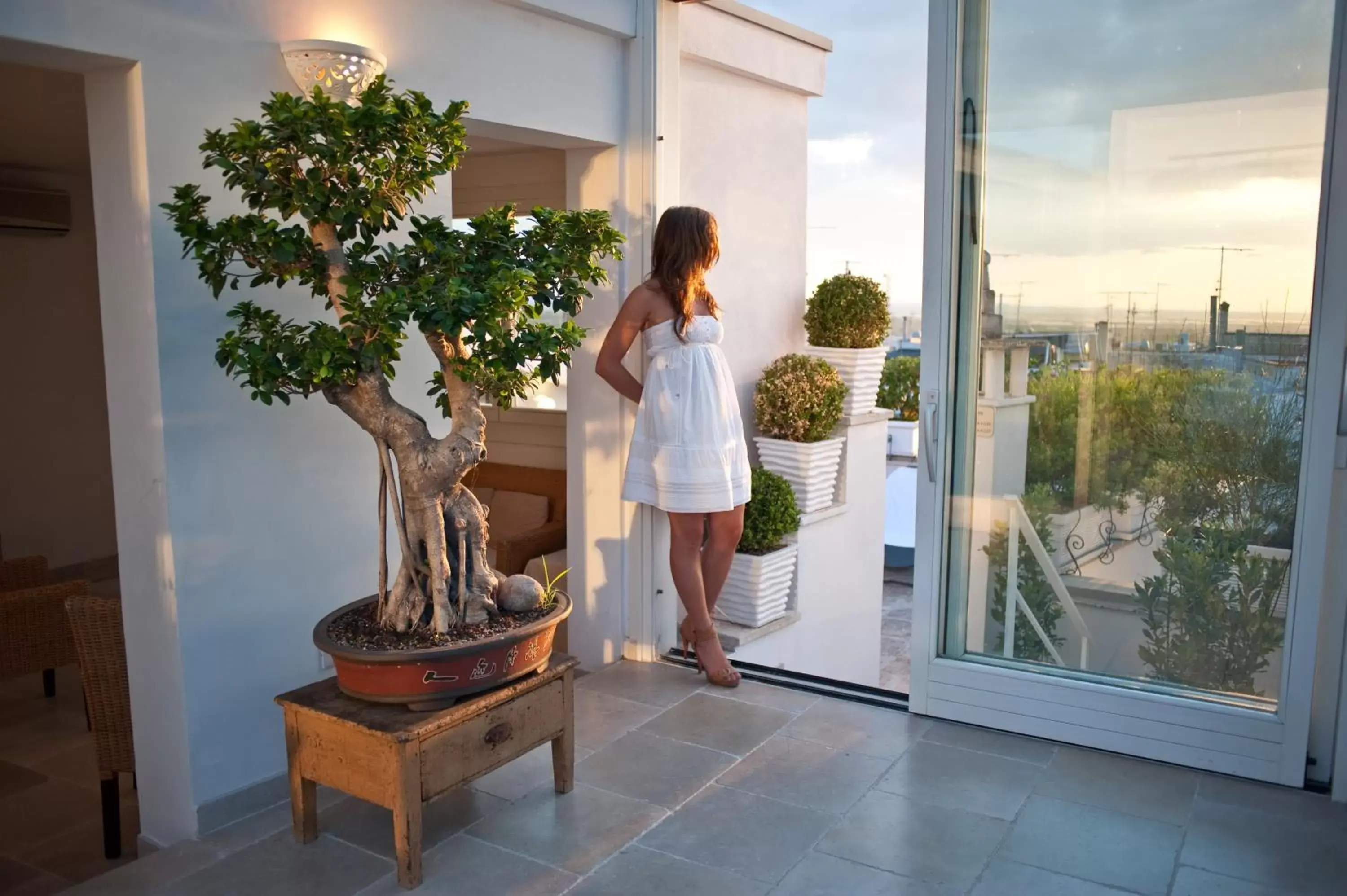 Balcony/Terrace in Hotel Corte Altavilla