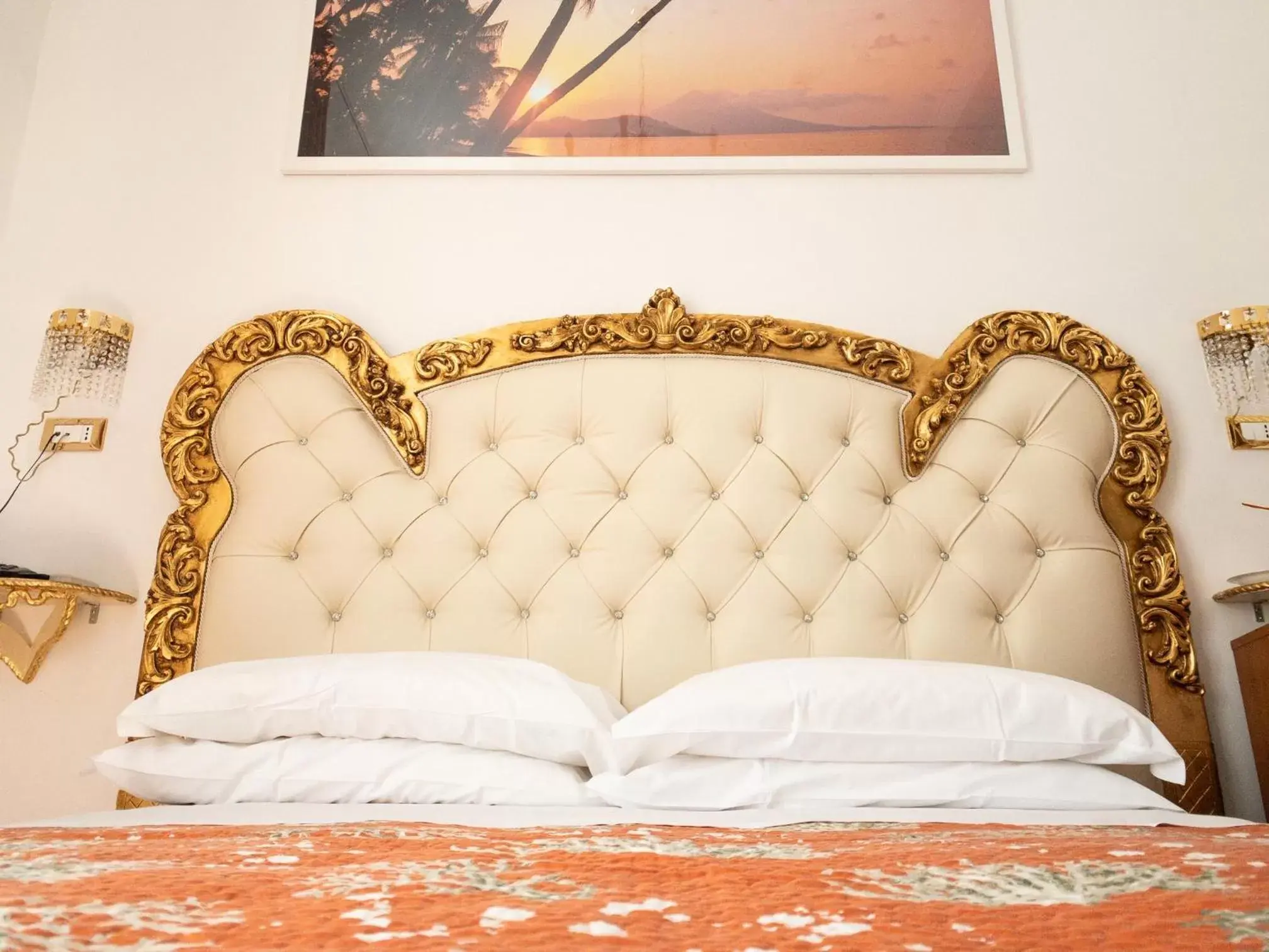 Bed in Hotel des Artistes