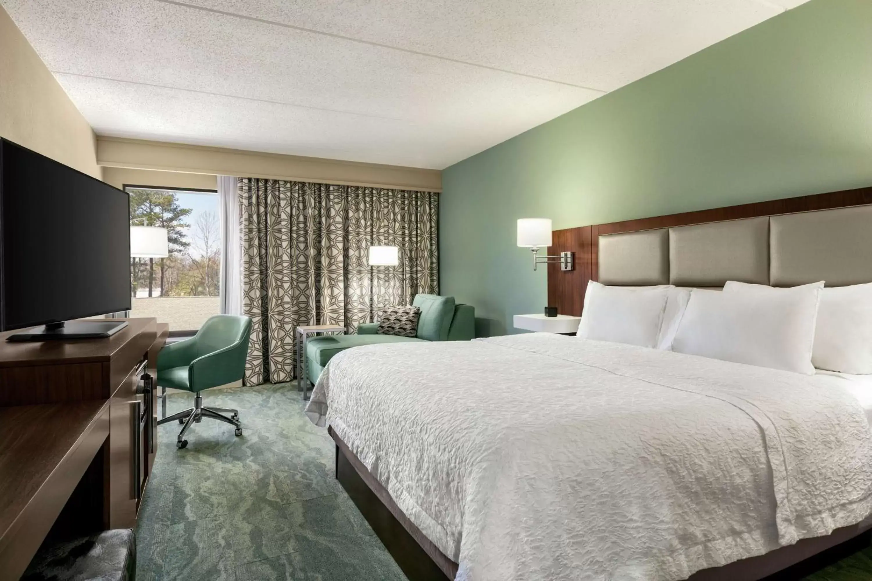 Bedroom, Bed in Hampton Inn Richmond/Ashland