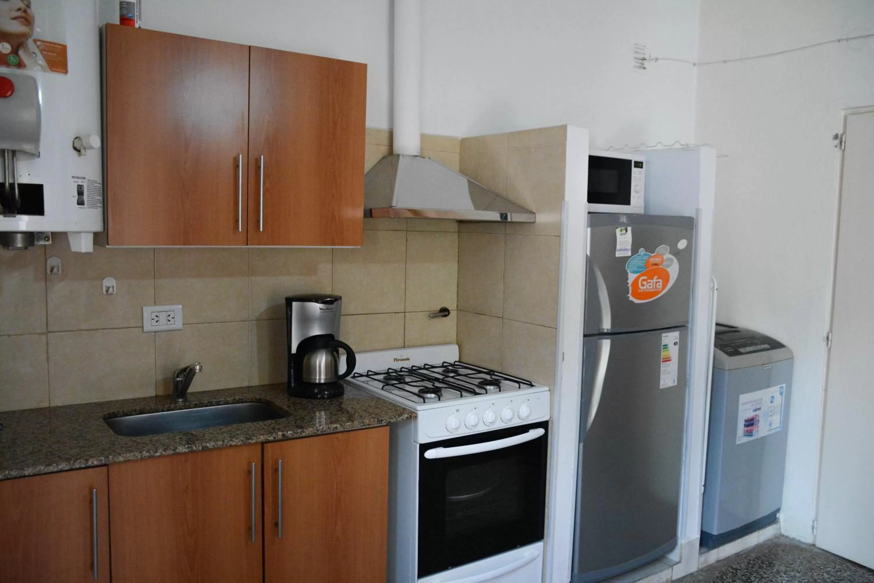 Kitchen or kitchenette in Complejo Solar Apart