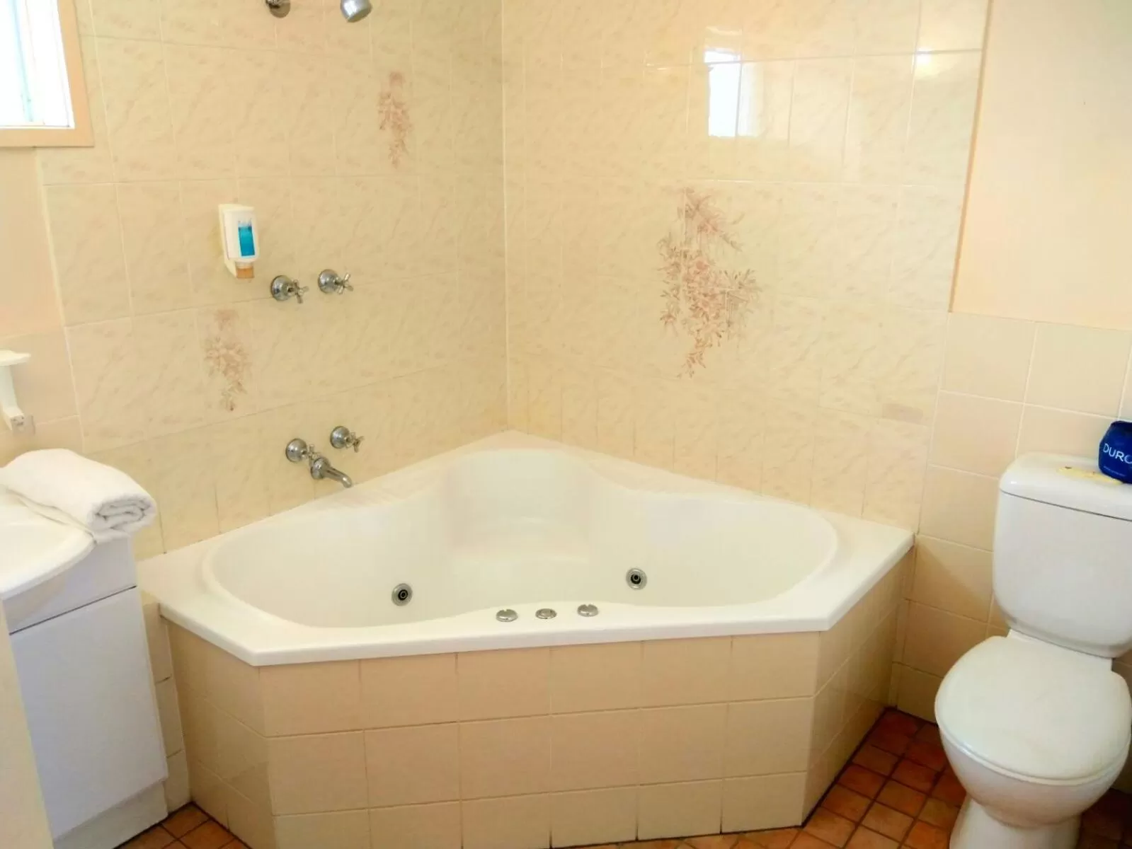 Shower in Australia Park Motel