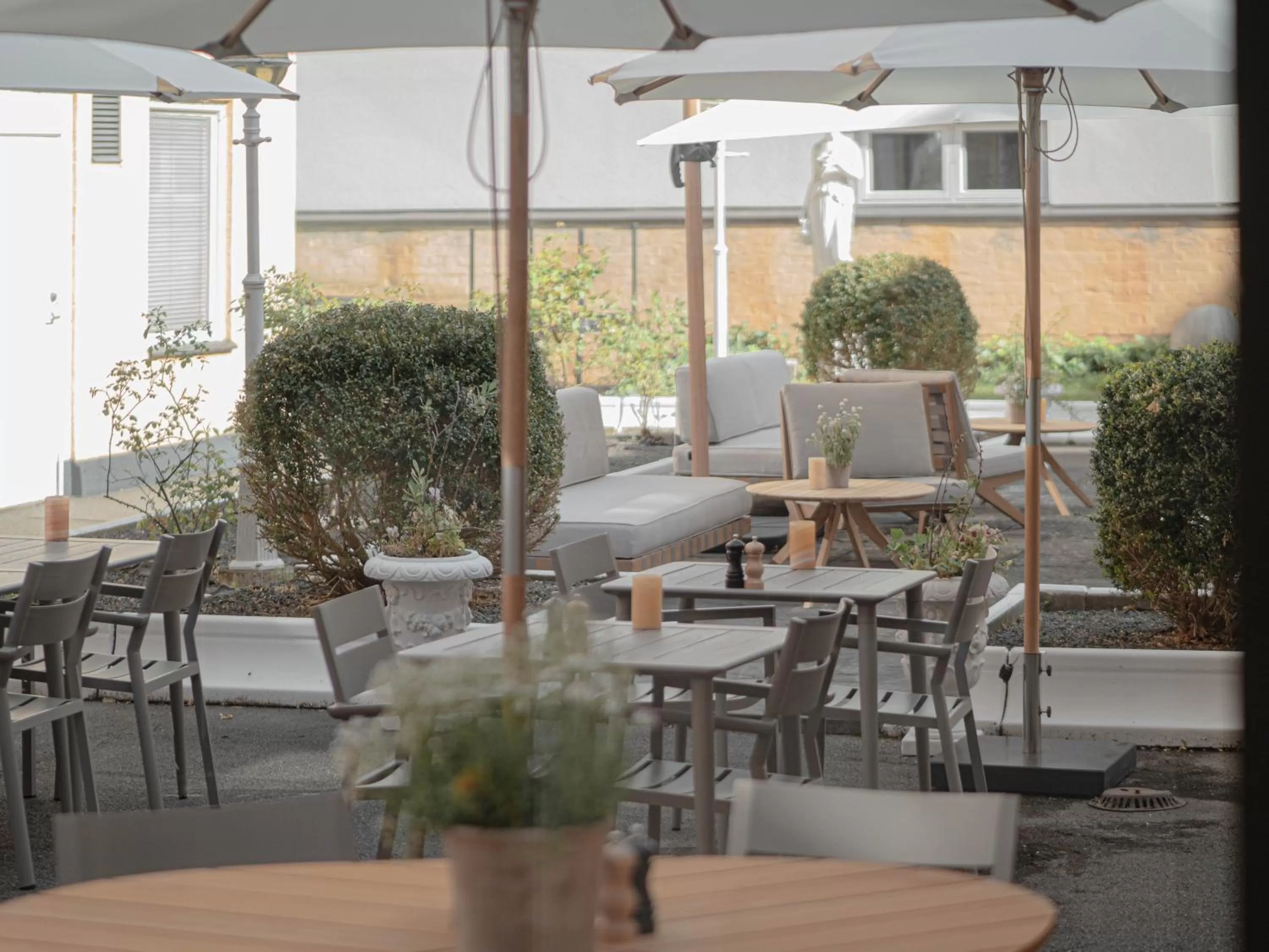 Patio in Quality Hotel Grand Kristianstad
