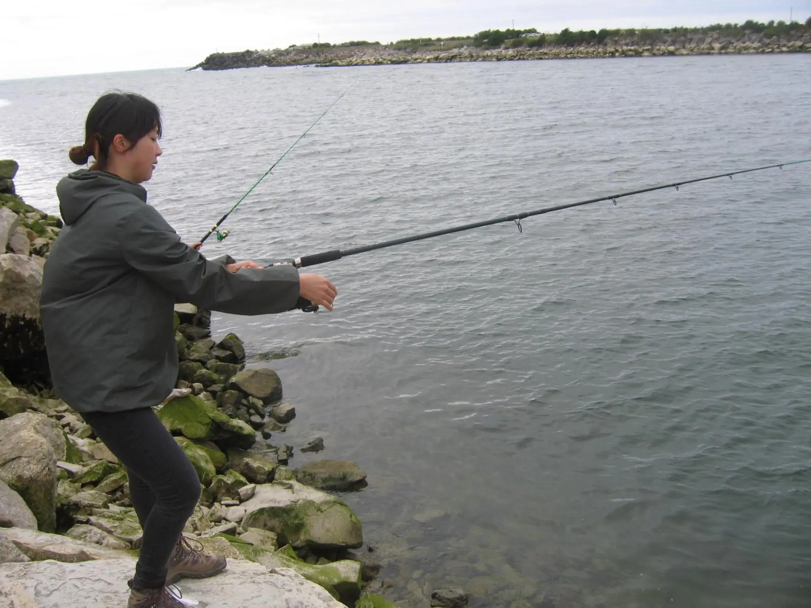 Fishing in Global Village Travellers Lodge