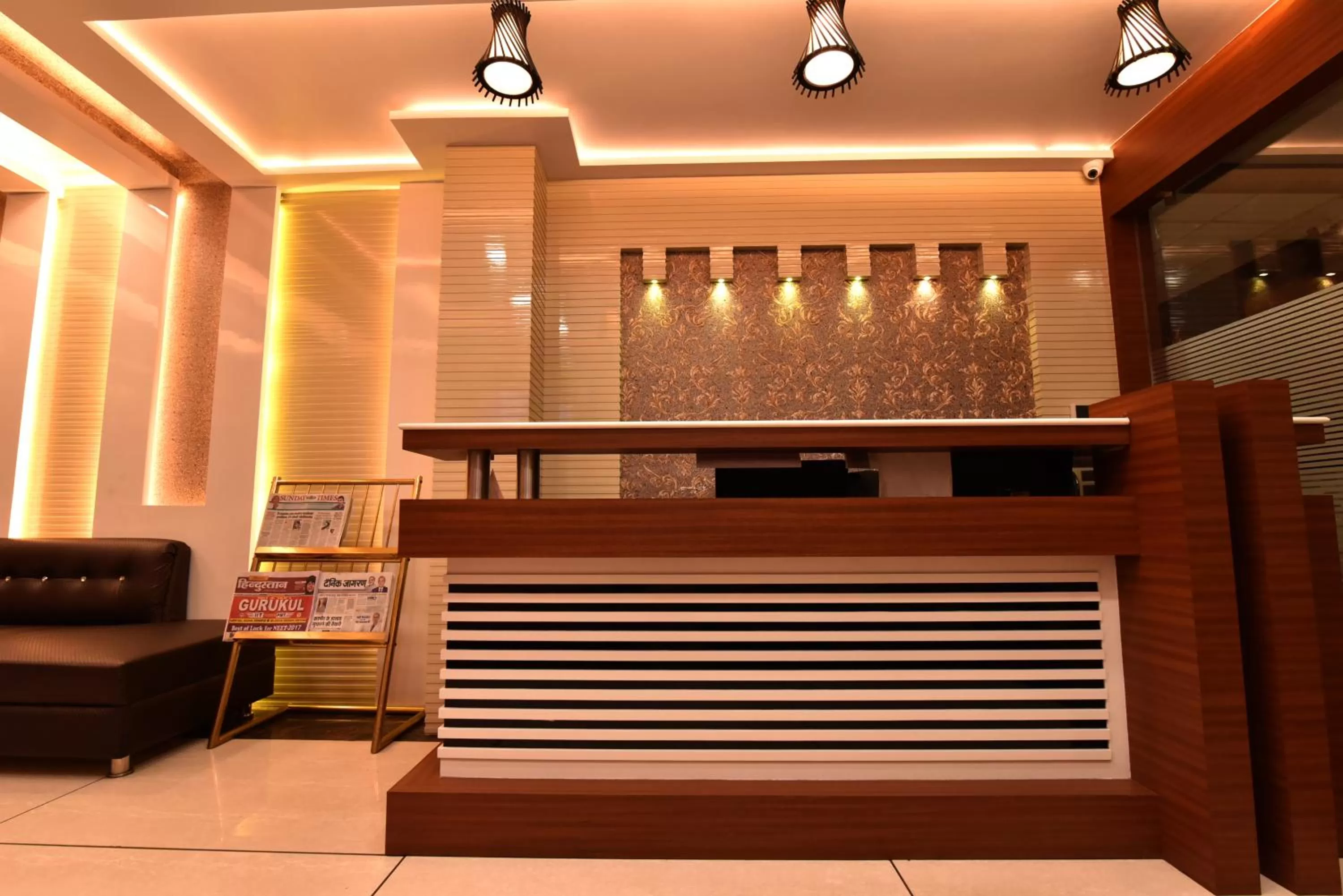 Lobby or reception in Hotel Kama International