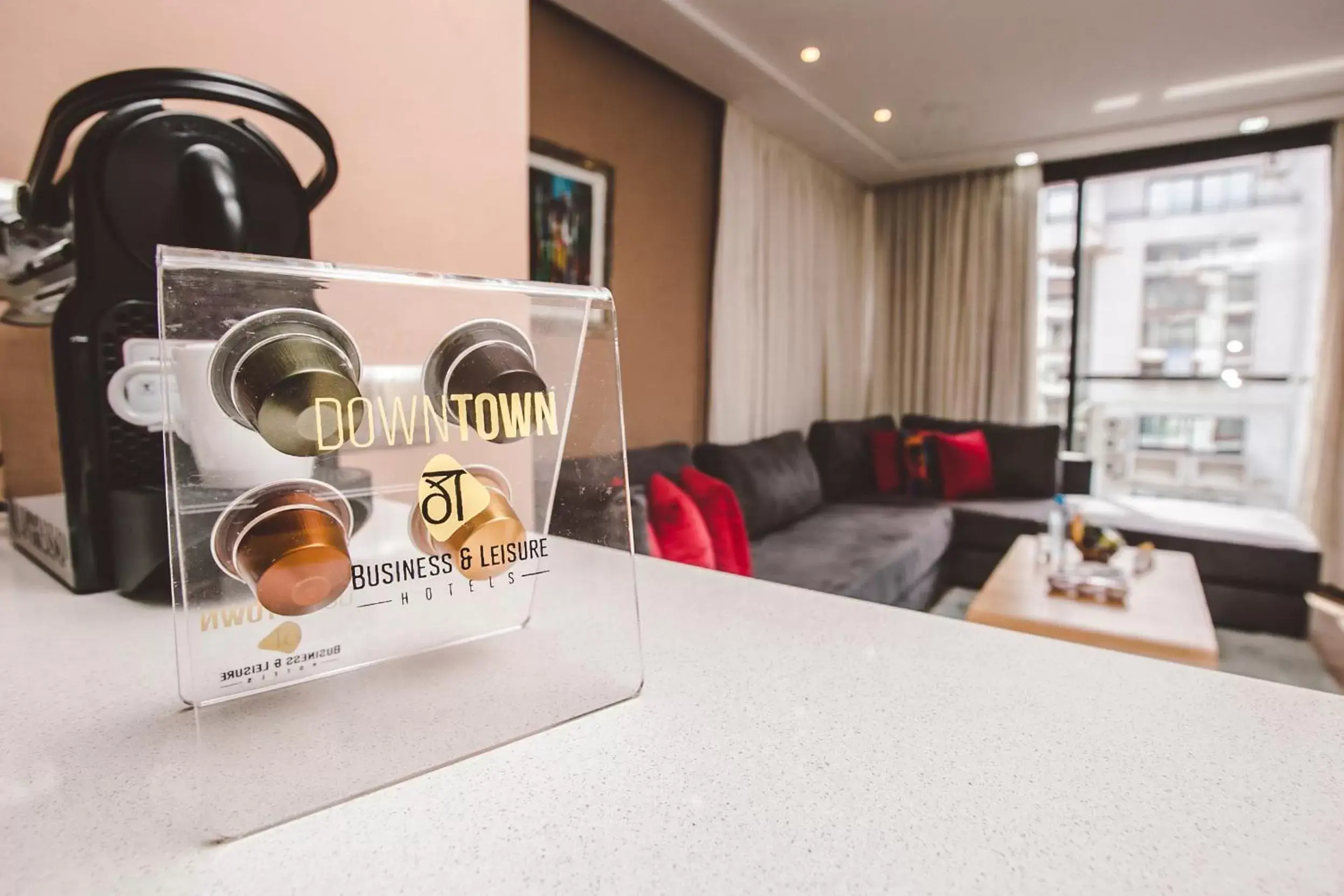 Bedroom, Coffee/Tea Facilities in Down Town Hotel By Business & Leisure Hotels