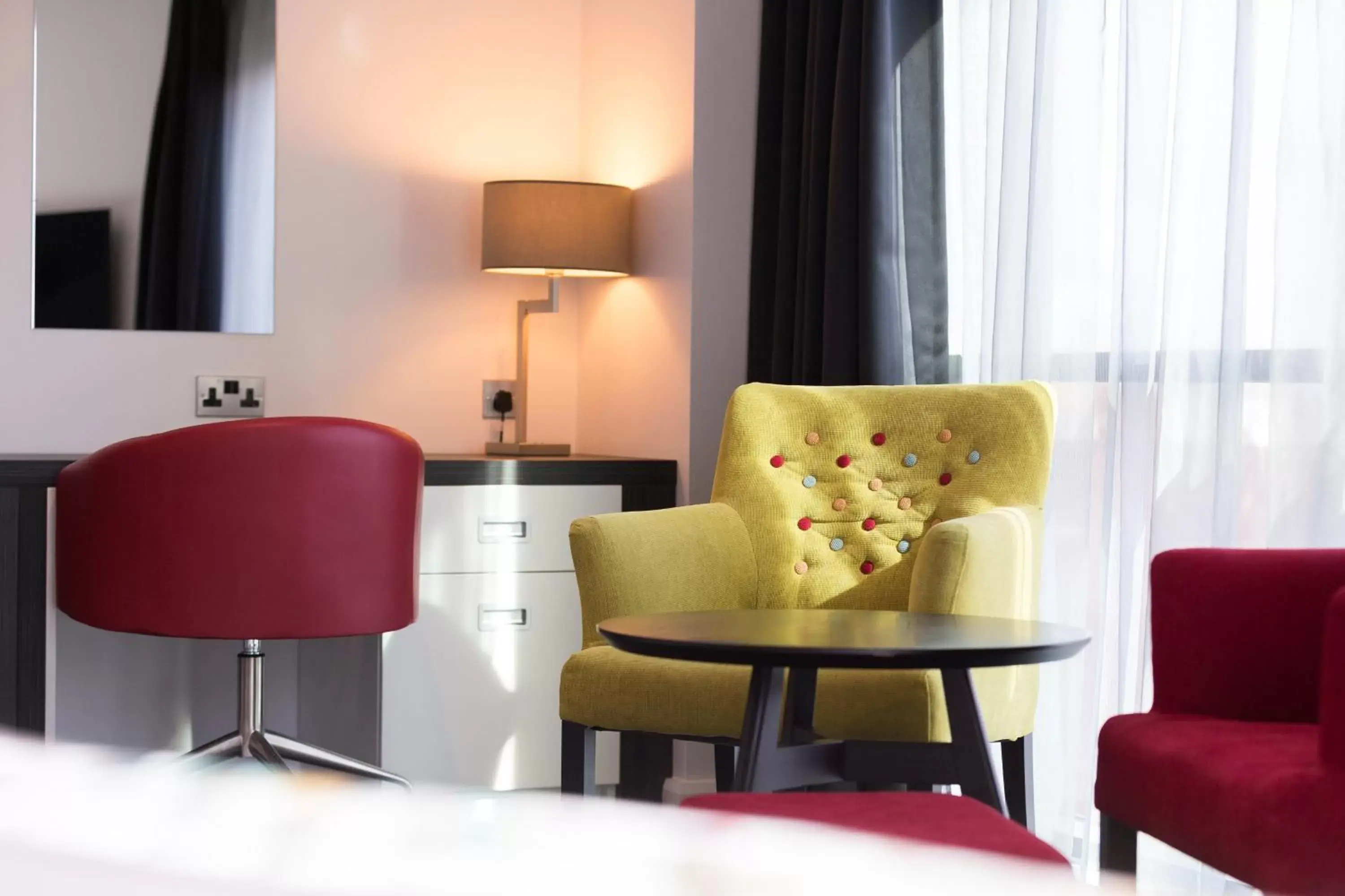 Photo of the whole room, Seating Area in Hotel Football, Old Trafford, a Tribute Portfolio Hotel