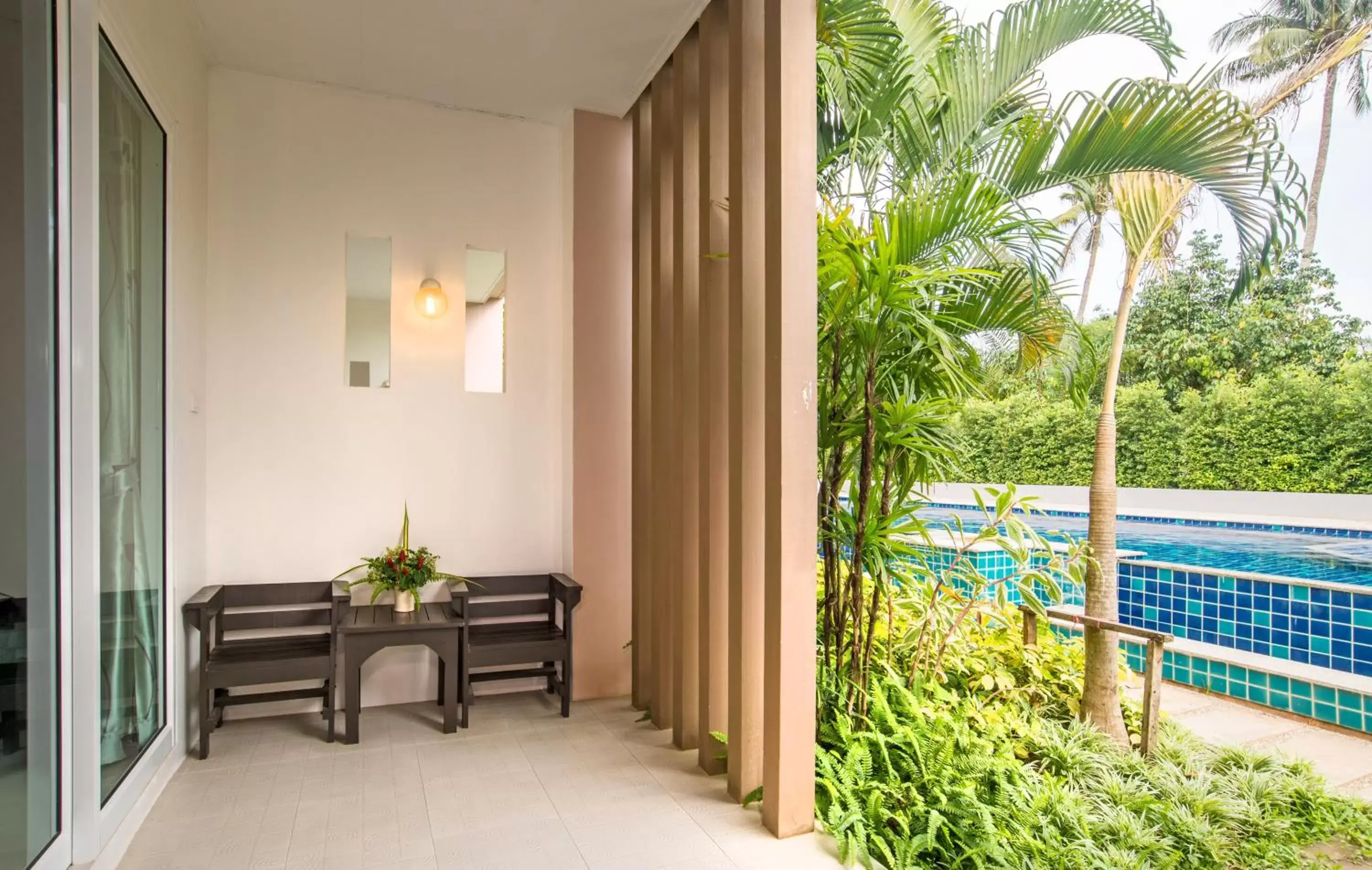 Patio, Seating Area in The Fong Krabi resort