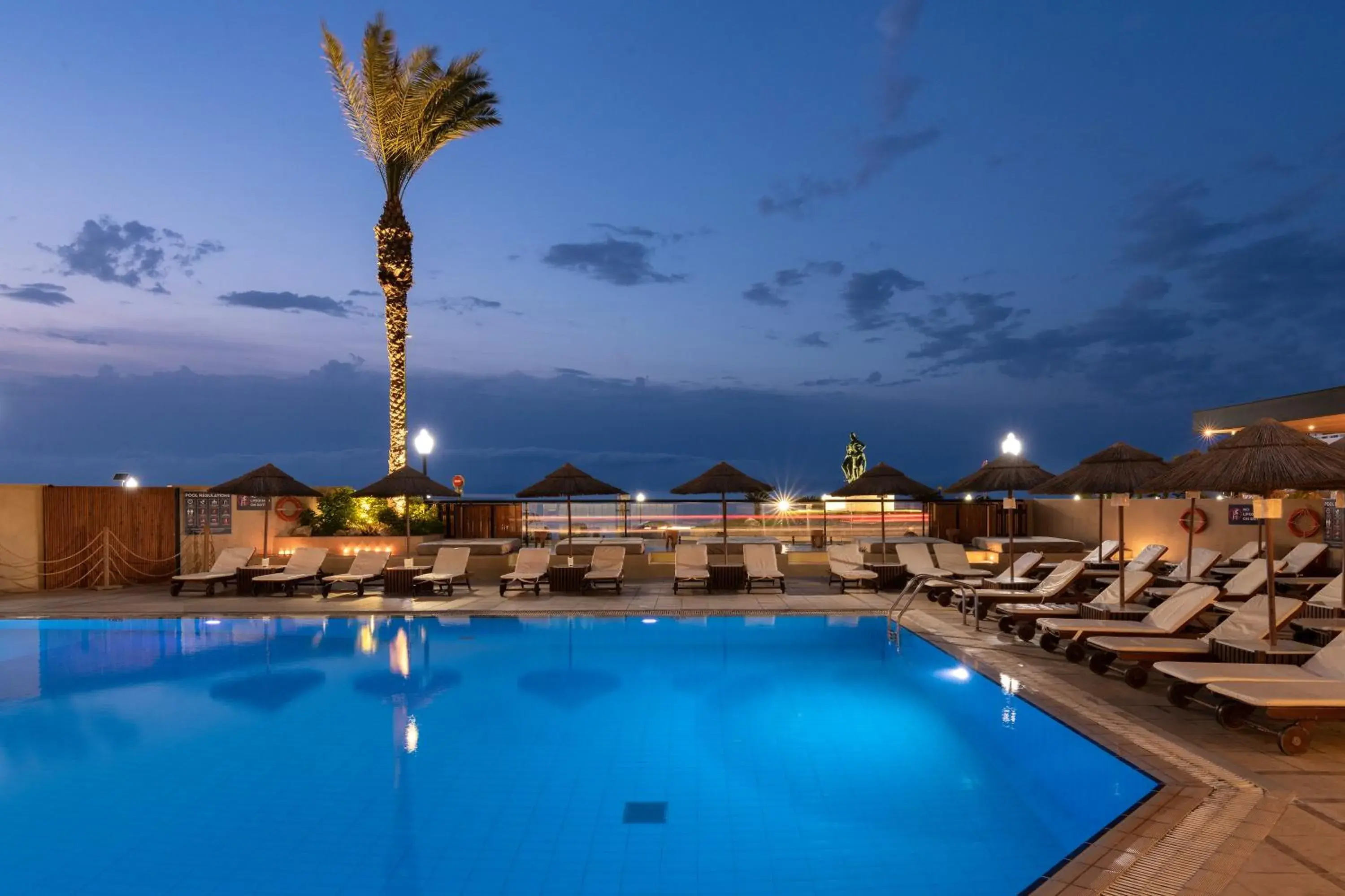 Swimming Pool in Blue Sky City Beach Hotel