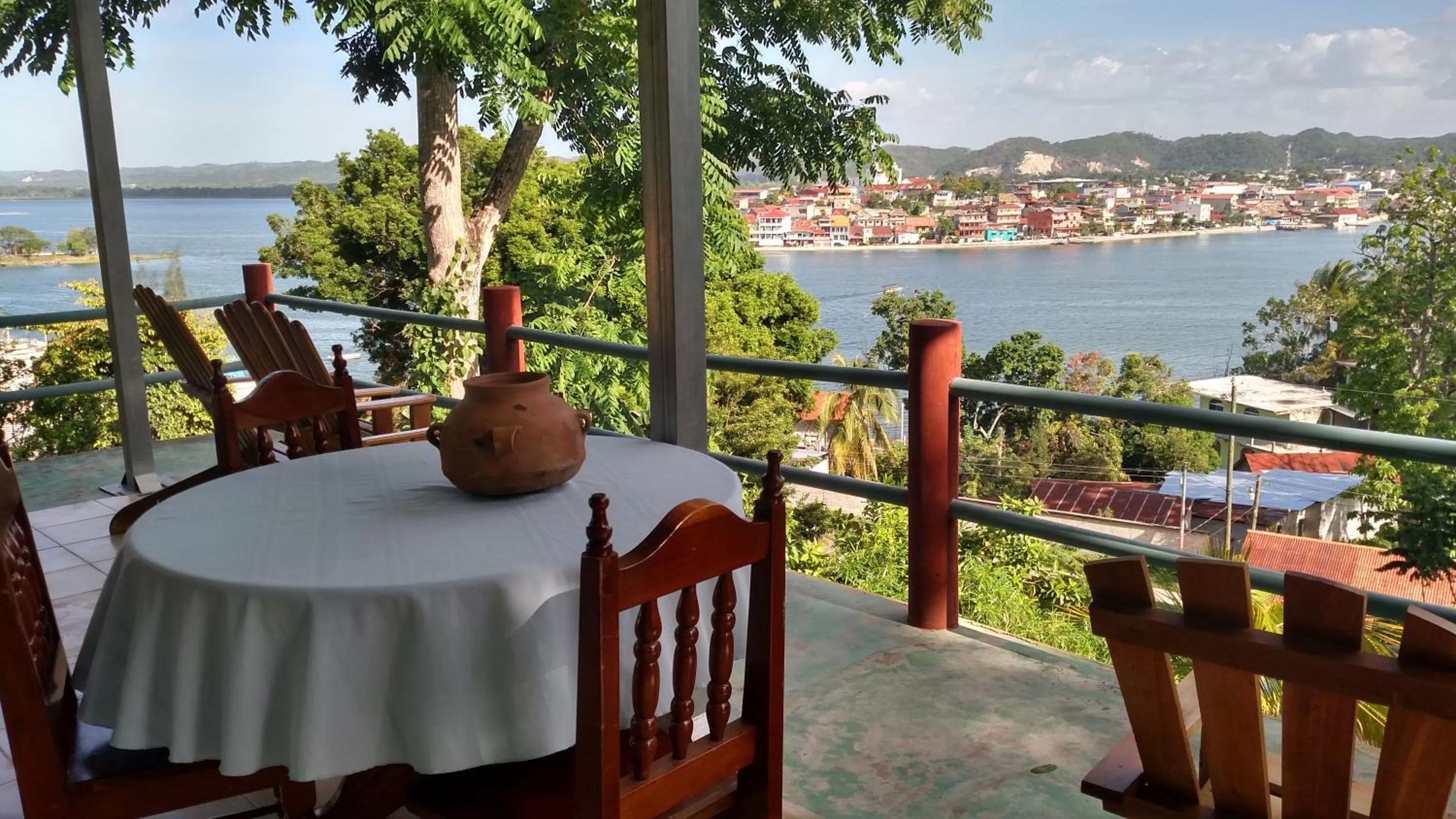 Balcony/Terrace in Zapote Tree Inn