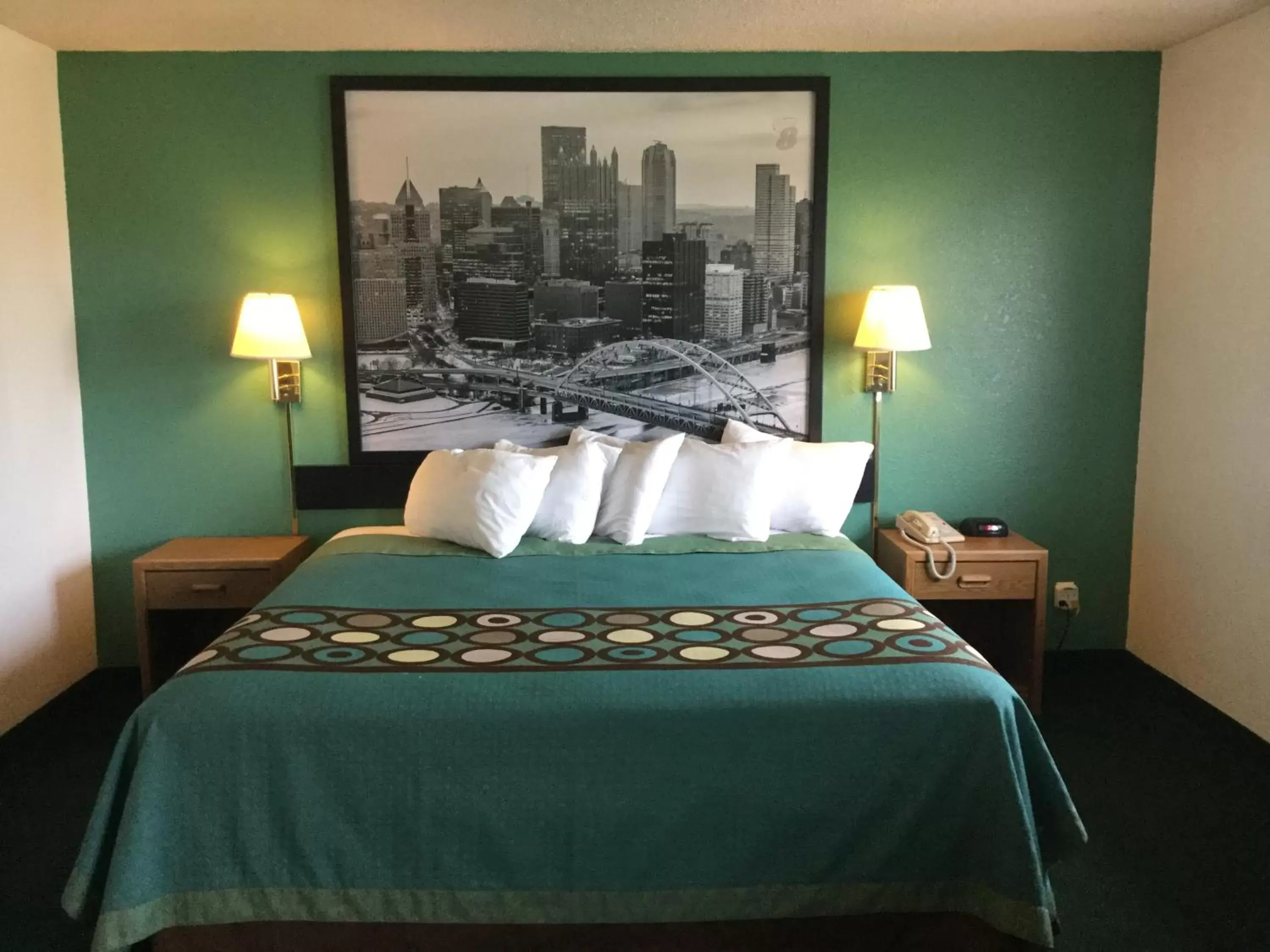 Bed in Super 8 by Wyndham New Stanton Bed in Super 8 by Wyndham New Stanton