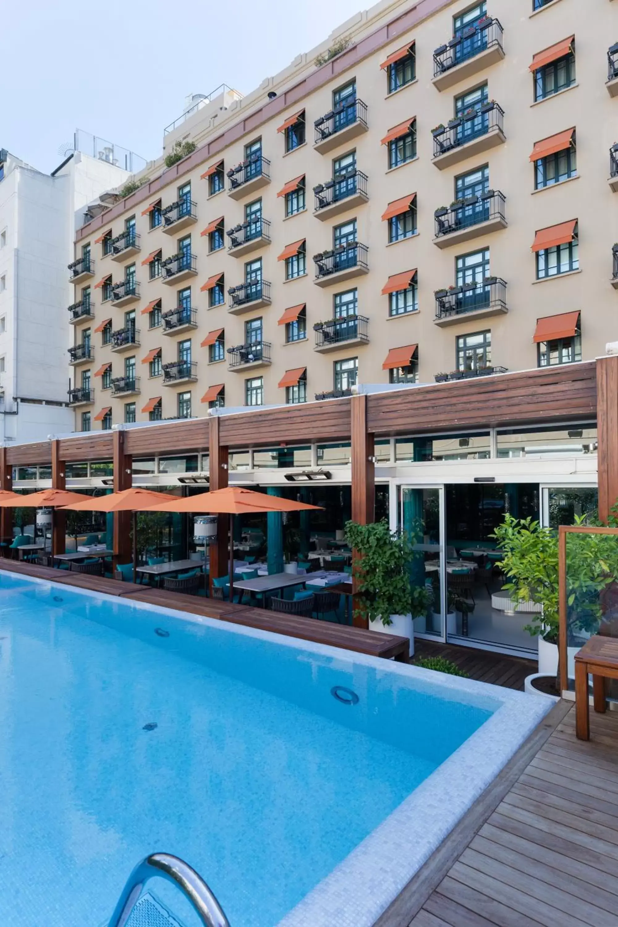Pool view, Property Building in Park Hyatt Istanbul - Macka Palas