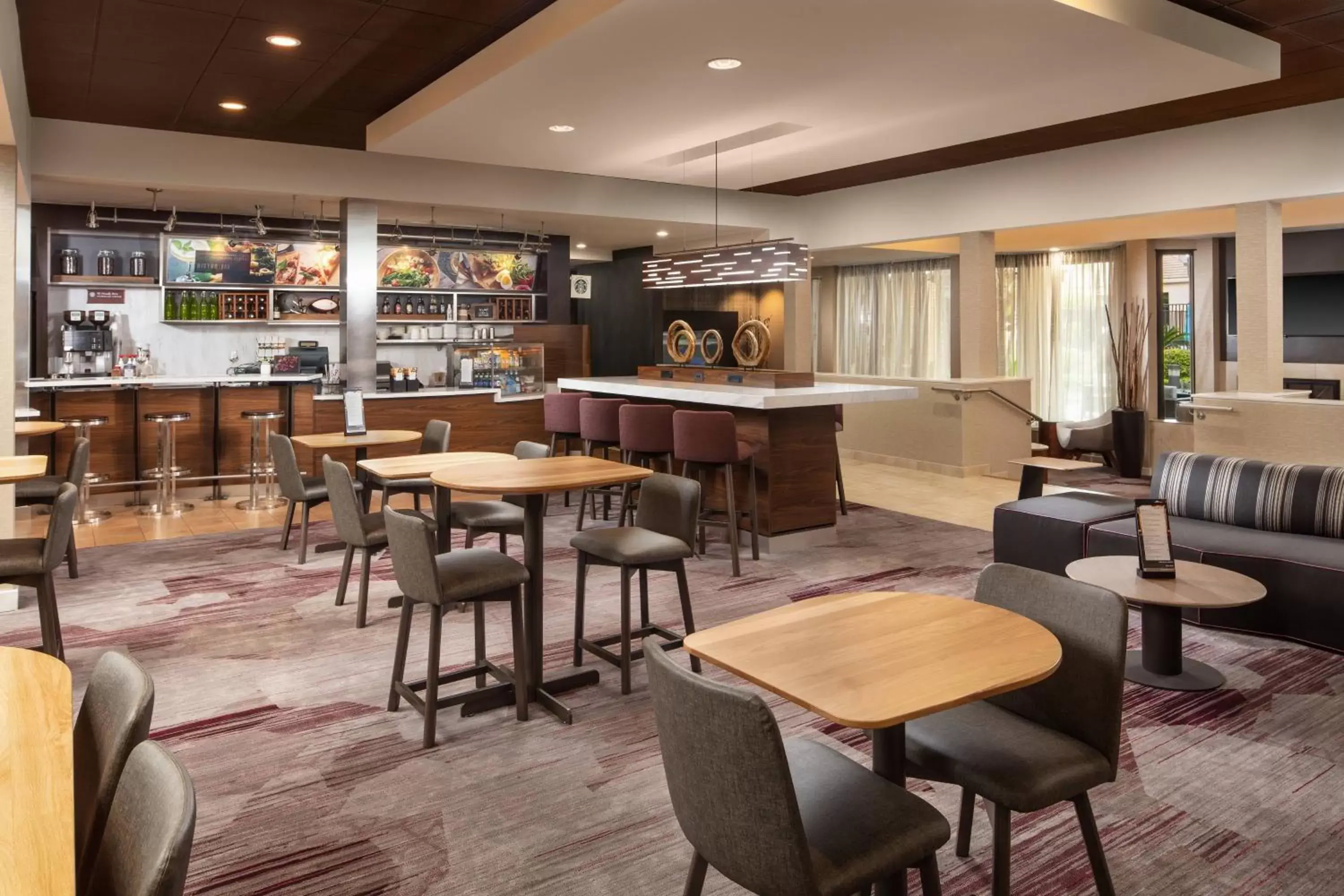 Lobby or reception, Lounge/Bar in Courtyard Costa Mesa South Coast Metro