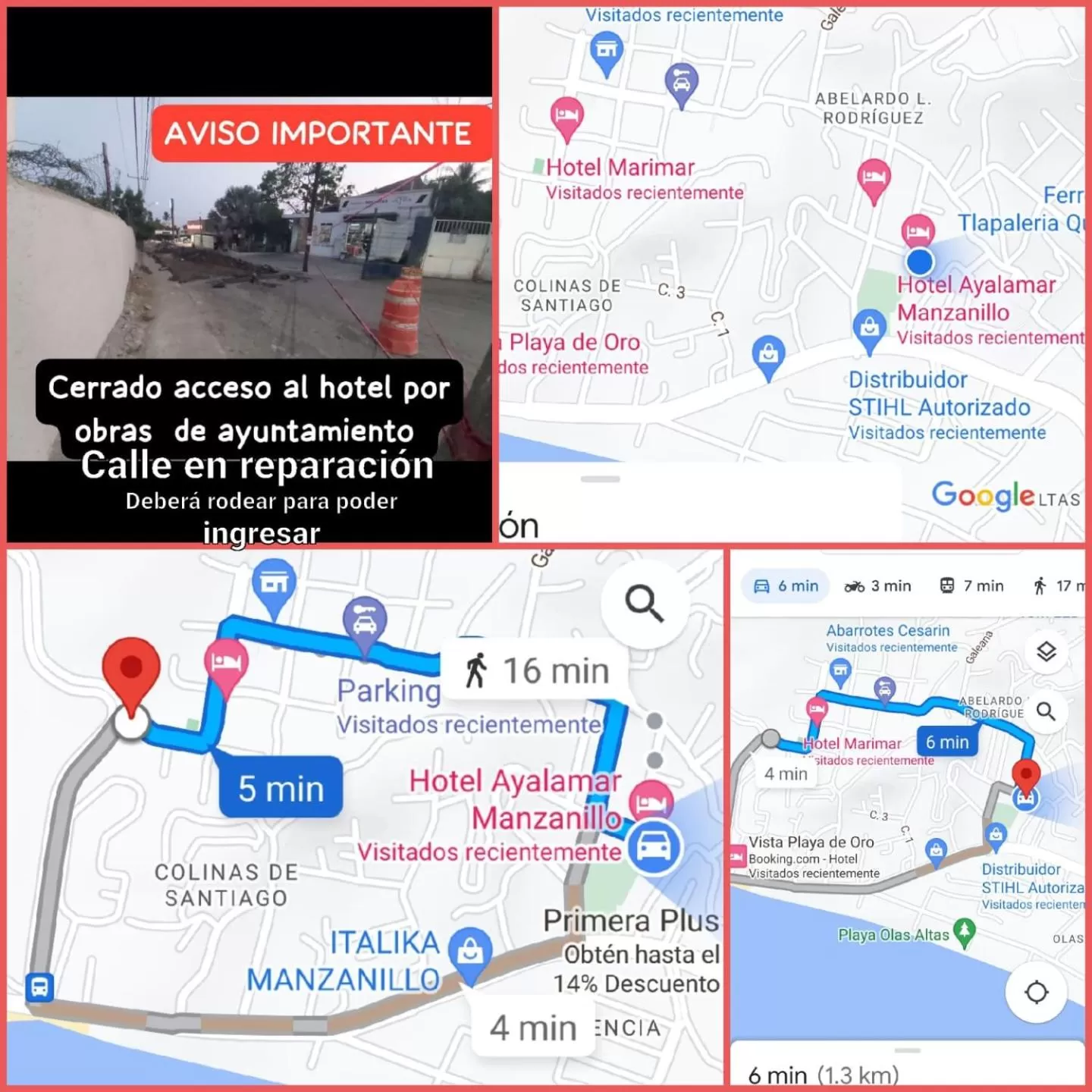 Location, Bird's-eye View in Hotel Ayalamar Manzanillo