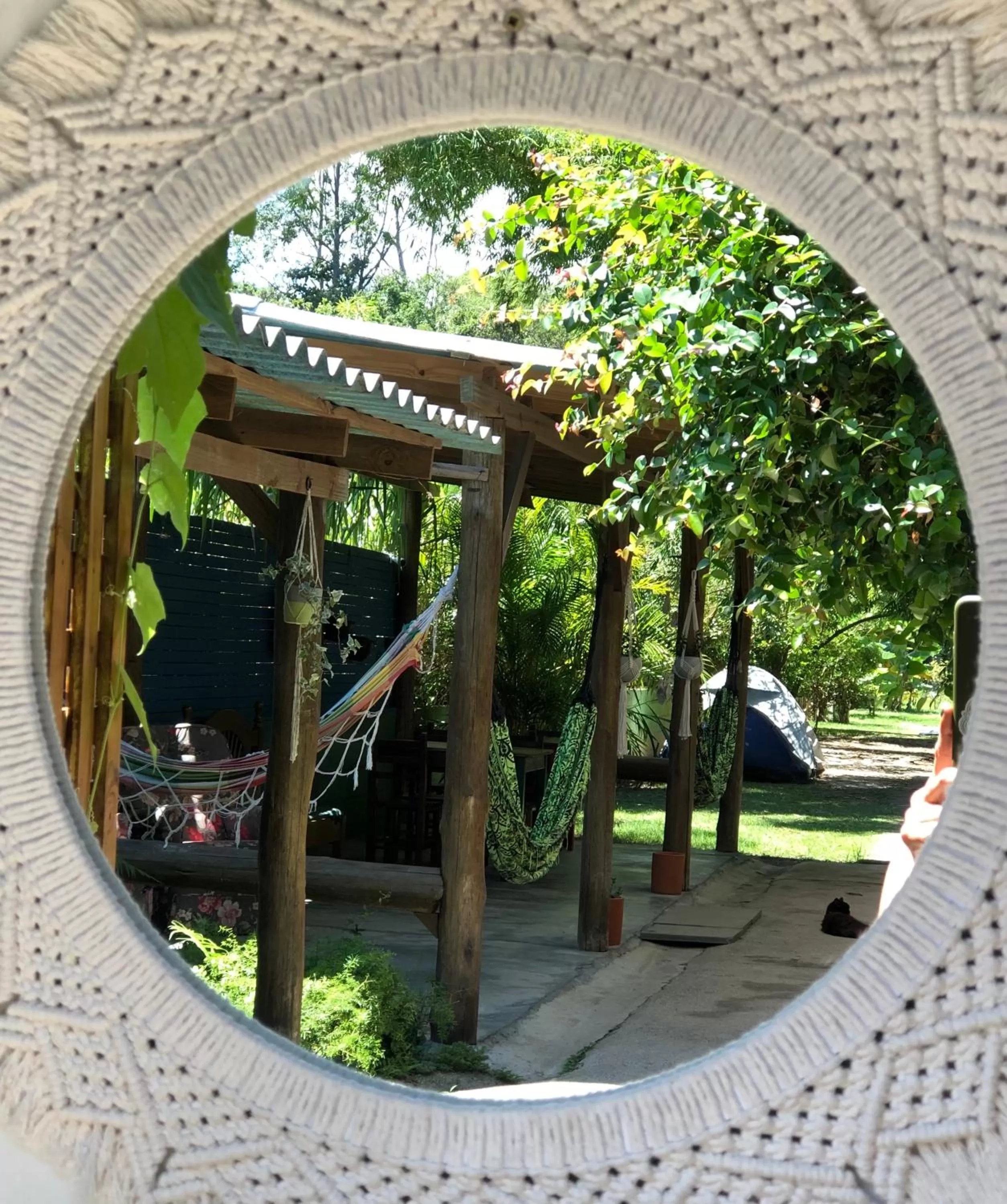 Property building in Mandala Camping Pousada