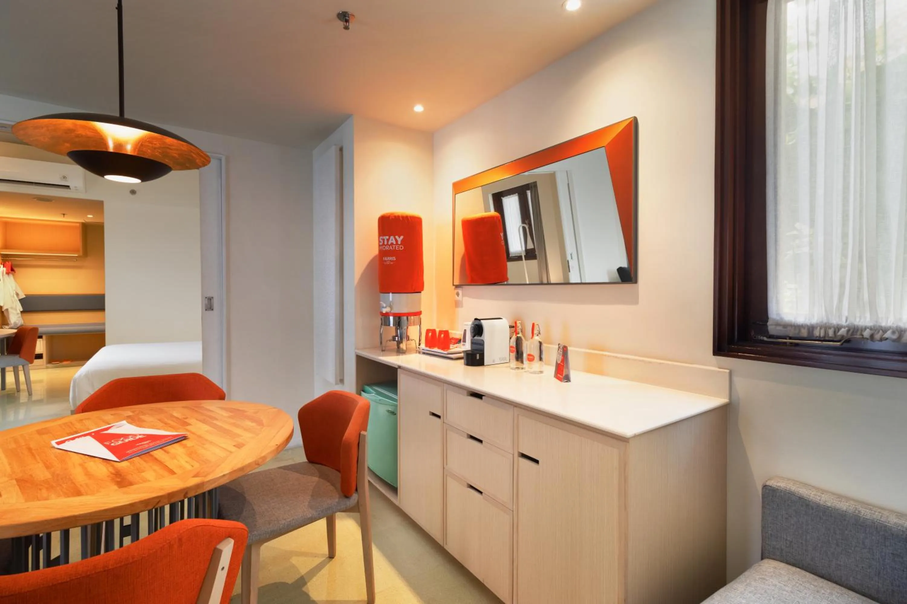 Living room in HARRIS Hotel Kuta Tuban Bali