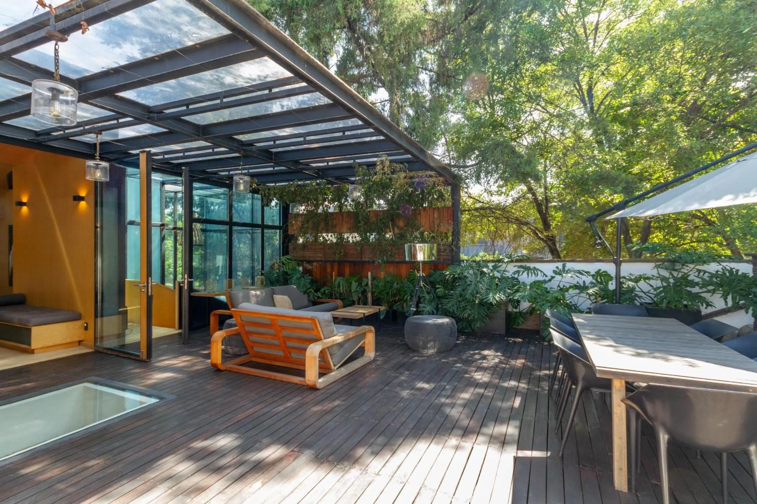 Balcony/Terrace in Casa Wynwood Roma Norte