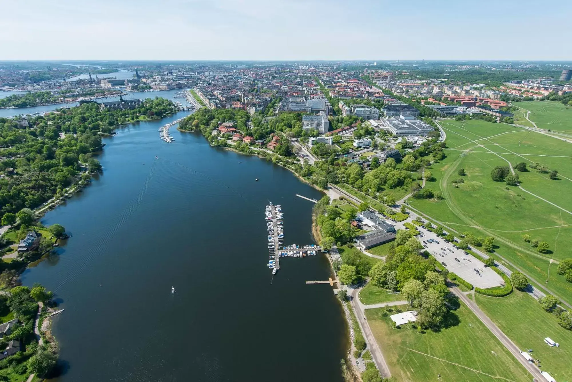 Day, Bird's-eye View in Villa Källhagen