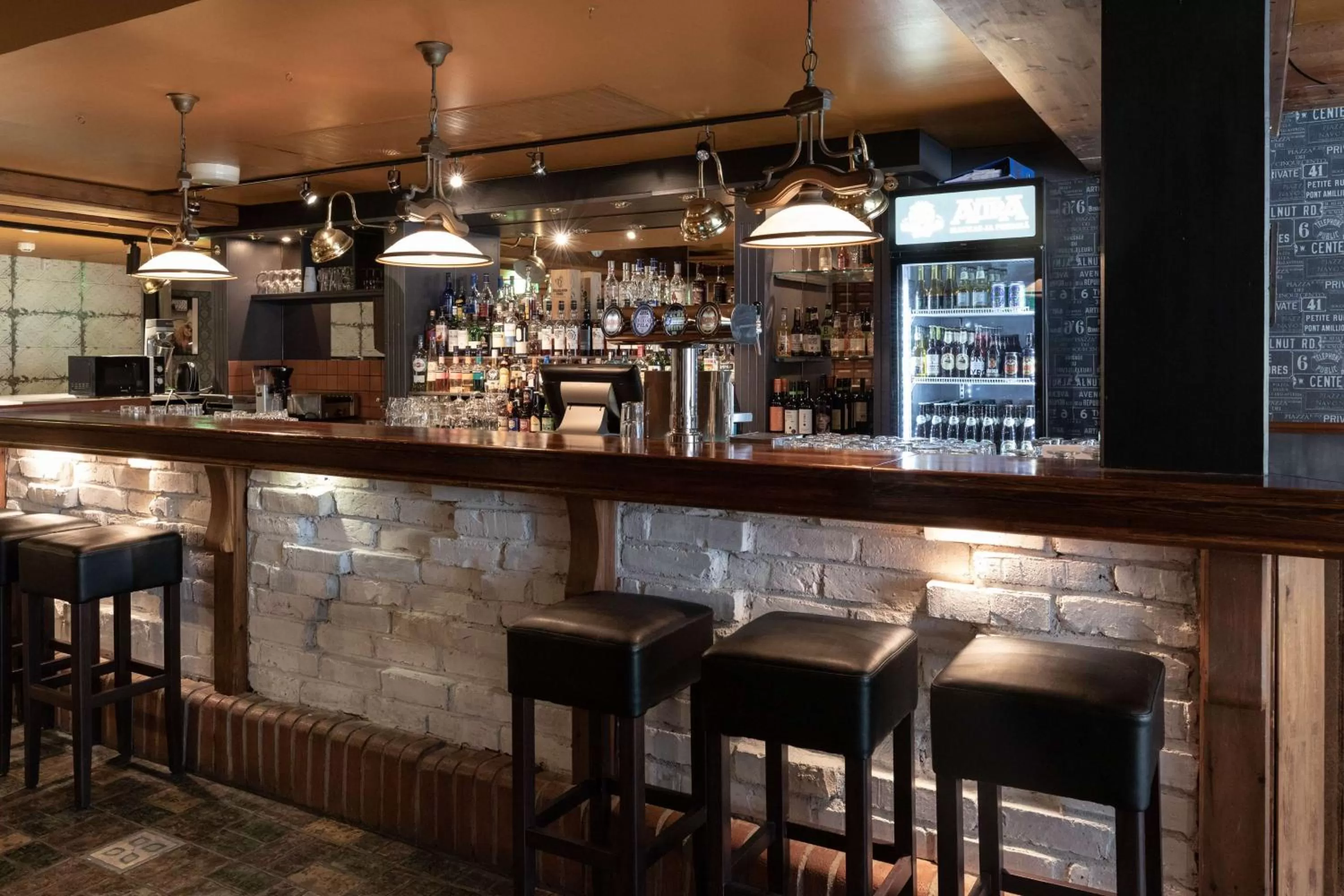 Lounge or bar in Scandic Kallio