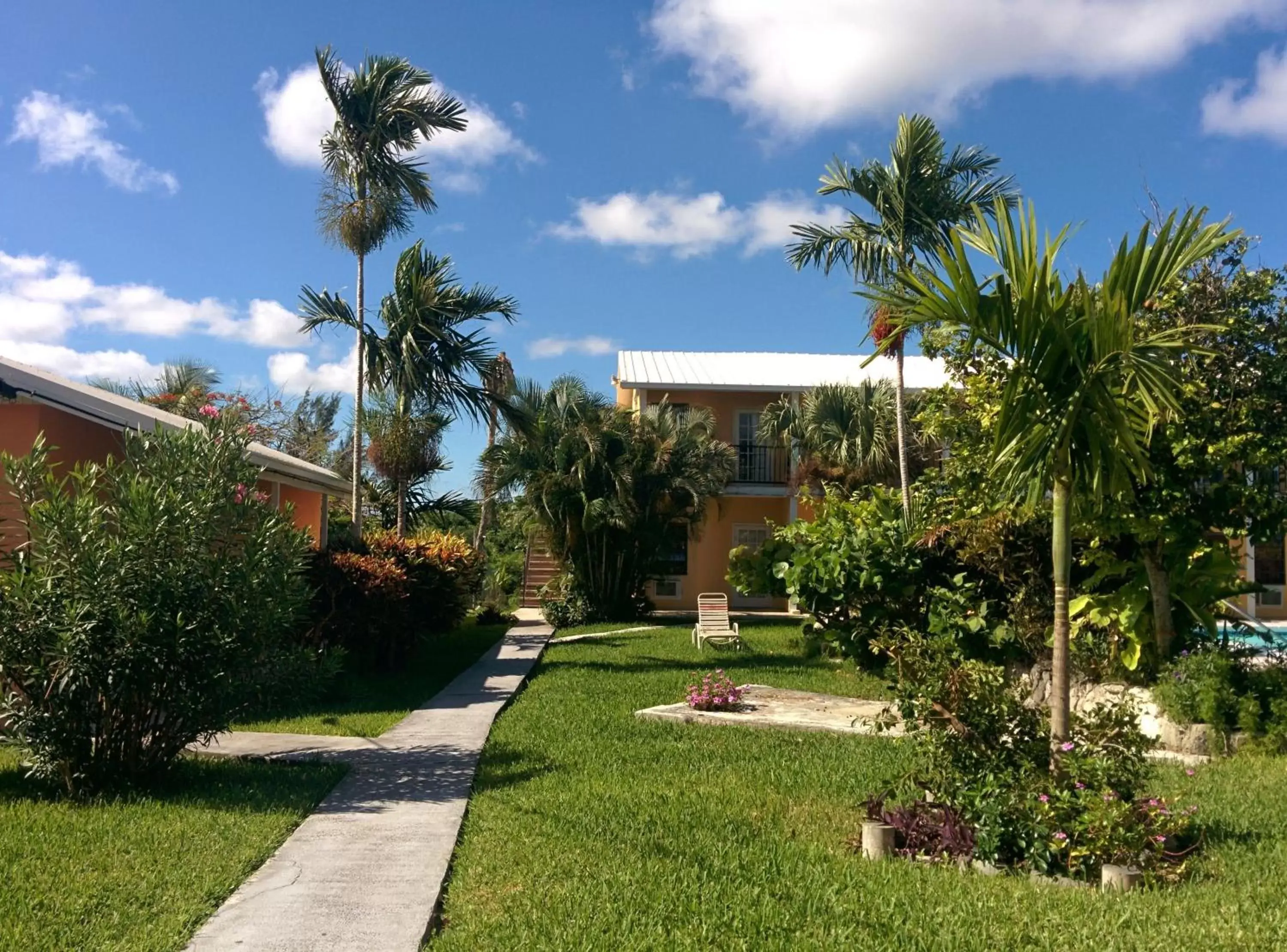 Garden in Orange Hill Beach Inn