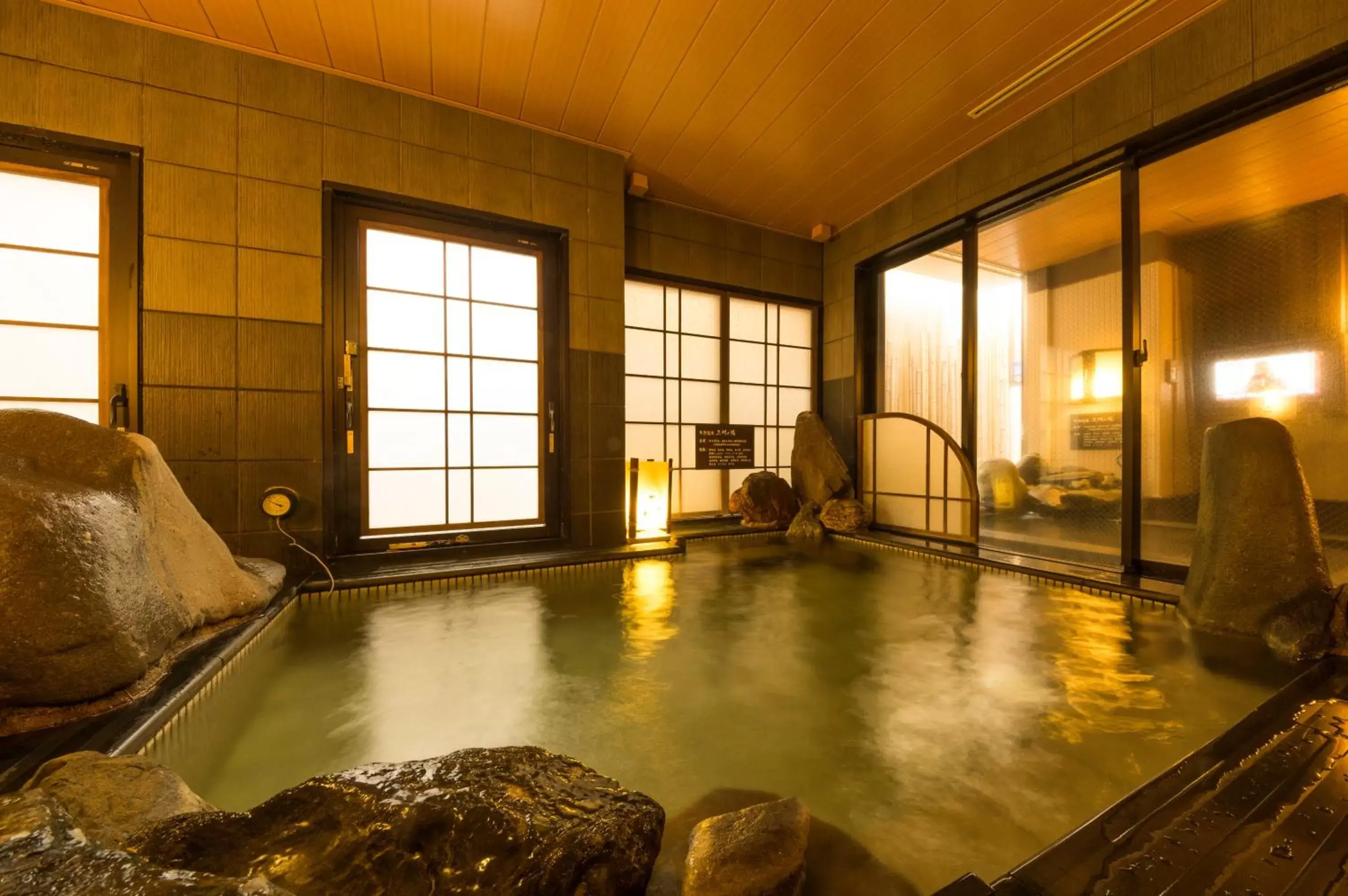 Hot Spring Bath, Swimming Pool in Dormy Inn Express Mikawaanjo