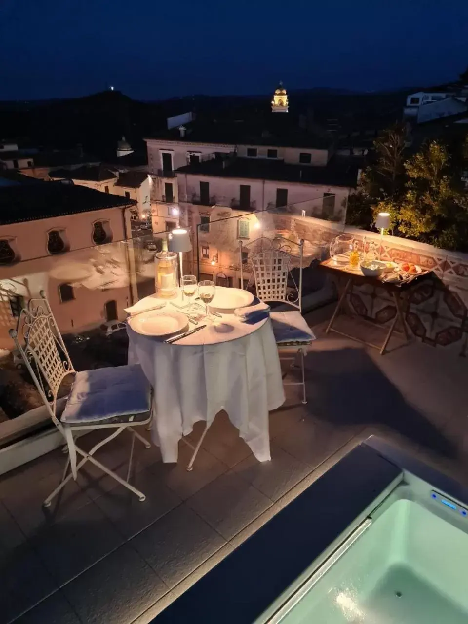Balcony/Terrace in Palazzo Cherubini - Wellness e Spa