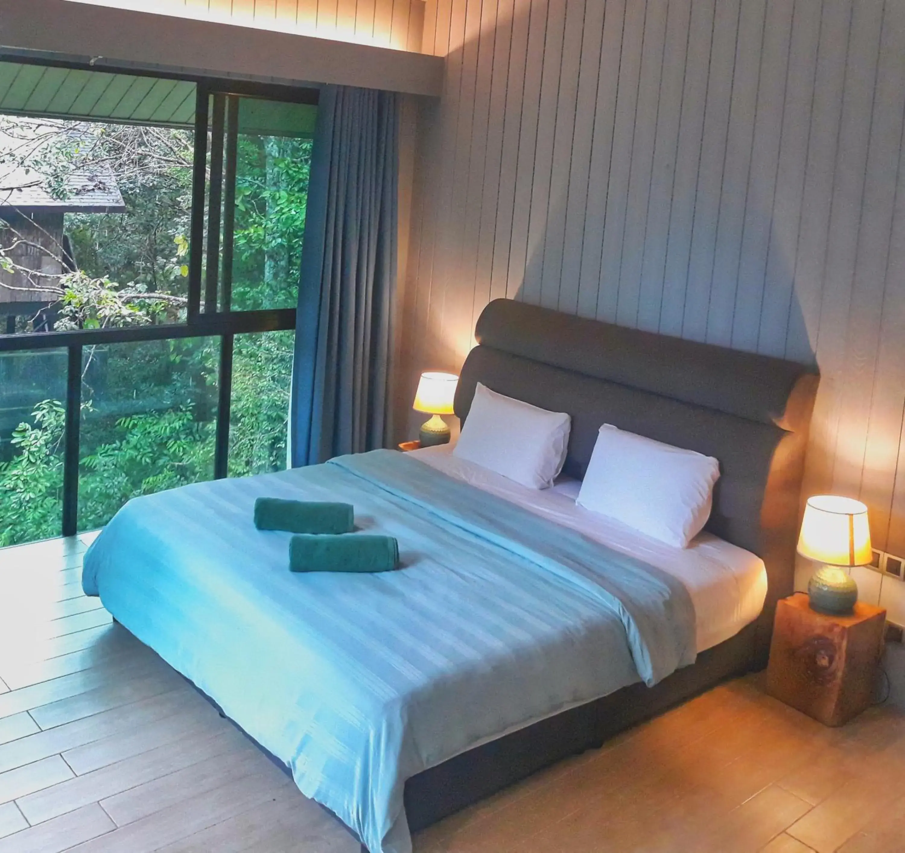 Bed in Permai Rainforest Resort