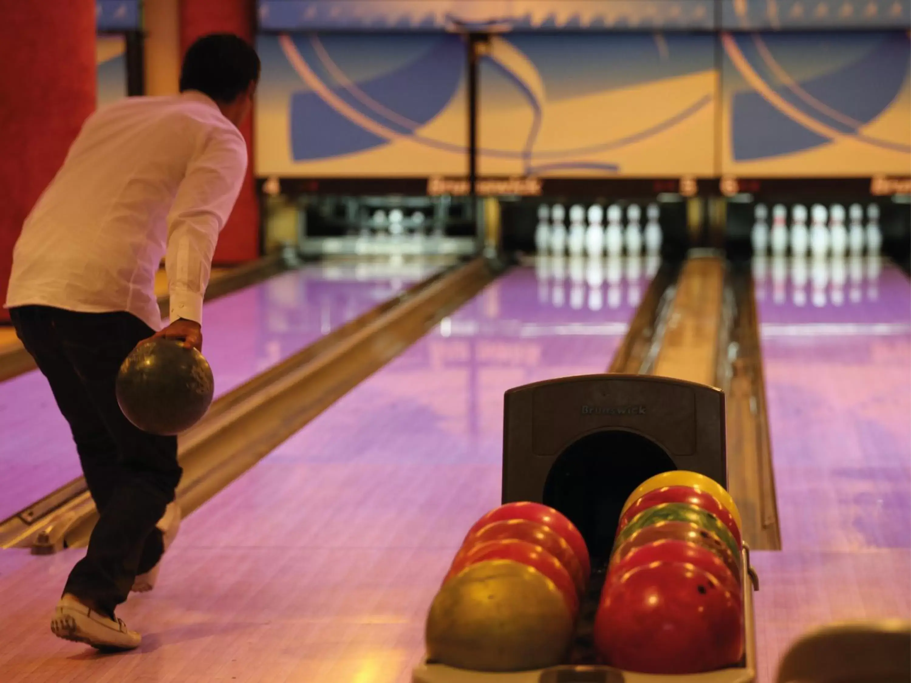 Bowling in Kempinski Hotel Amman