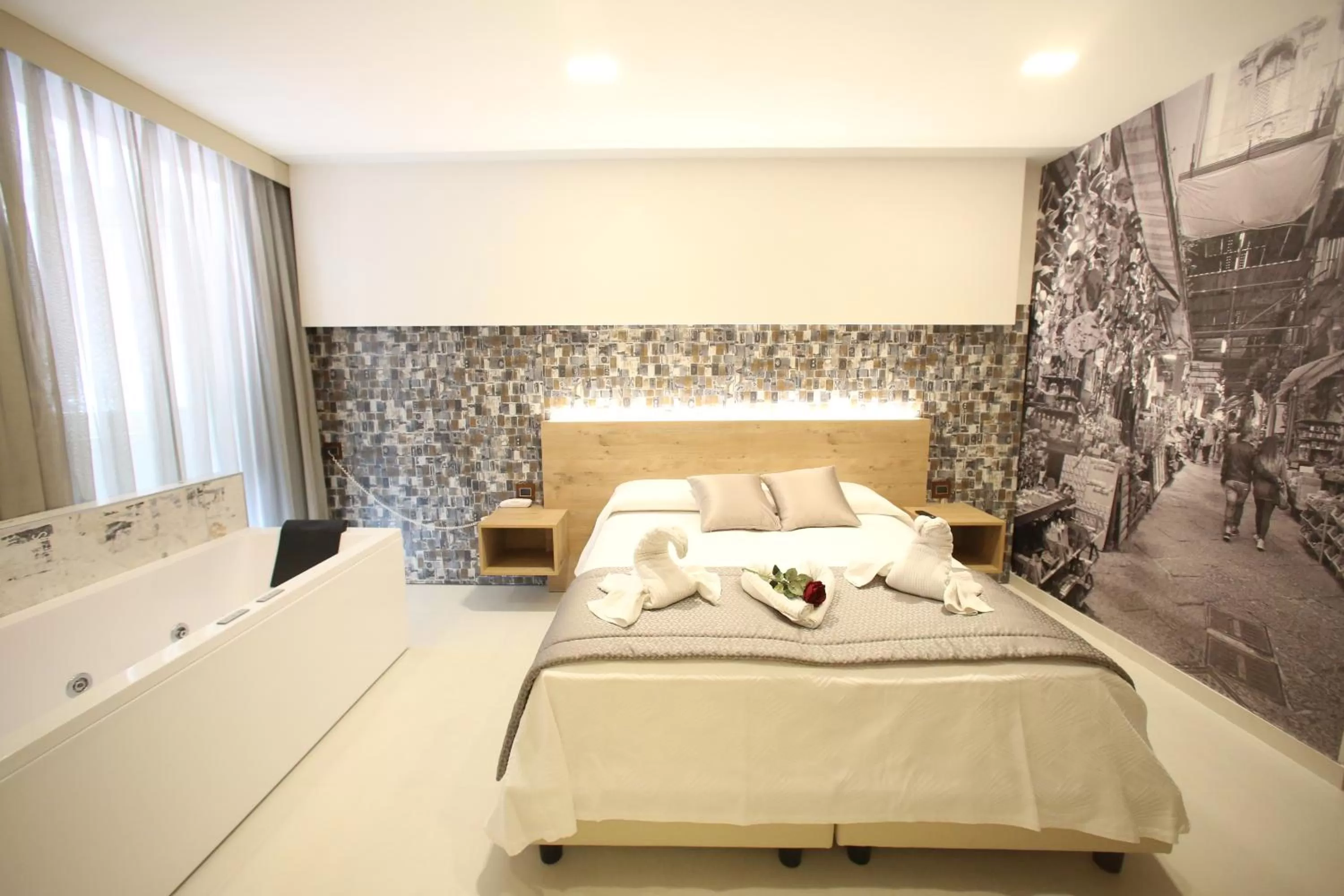 Bed in Relais Piazza Del Plebiscito B&B