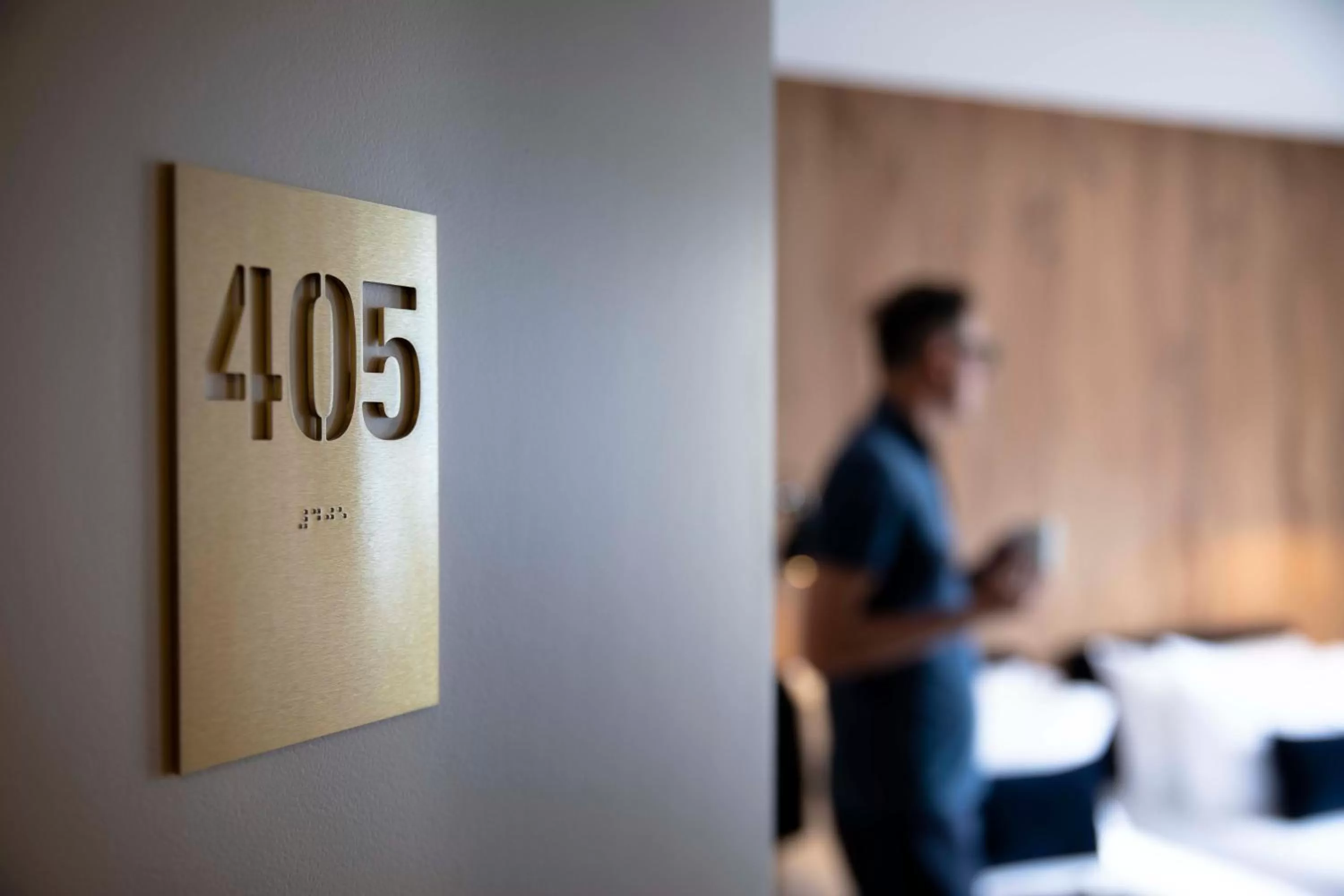 Bed in Hôtel du Jardin des Plantes