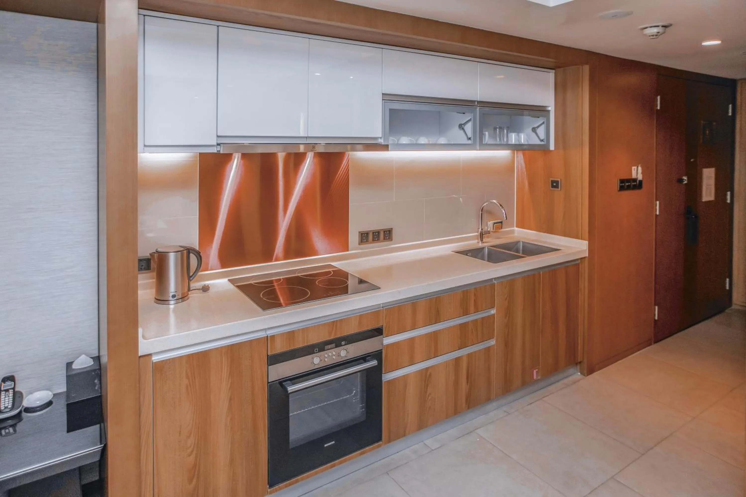Kitchen or kitchenette in Somerset Swan Lake Hefei