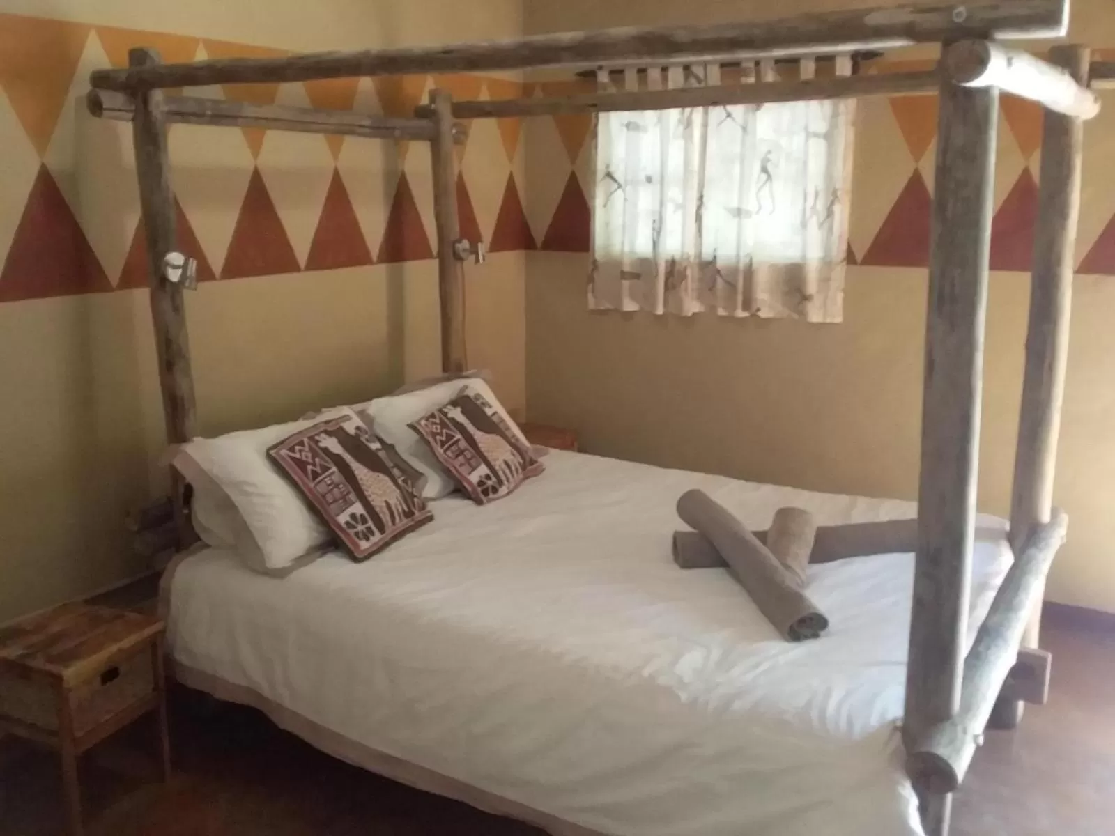 Bed in Discovery Bed and Breakfast